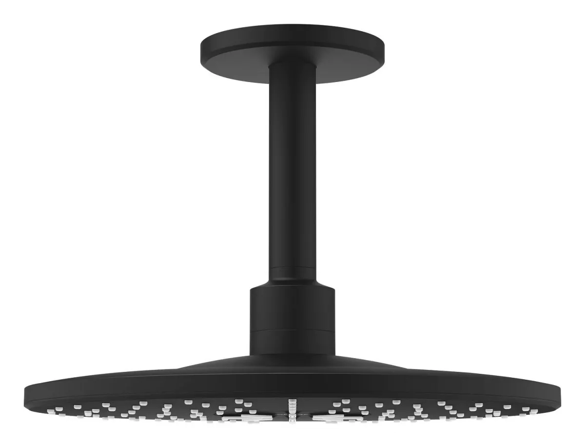 Dus fix Grohe 22124KF0, SmartActive 310, pe tavan, 310 mm, 2 functii, necesita valva, mat, negru