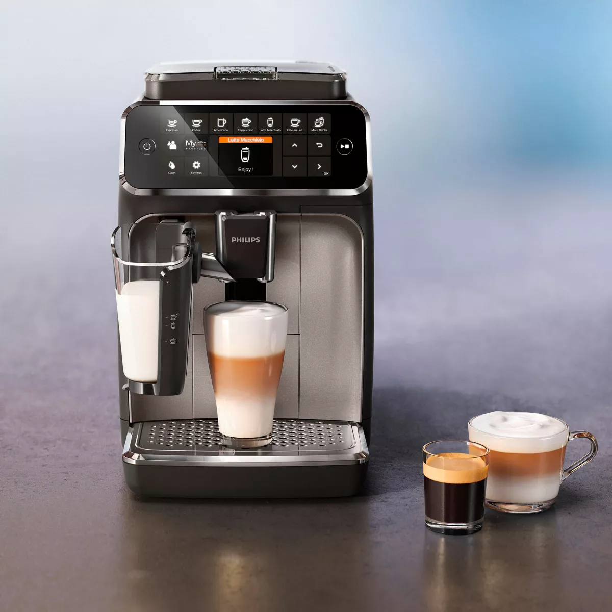 Espressor automat Philips 4300, 15 bar, 1500 W, 1.8 l, ra…