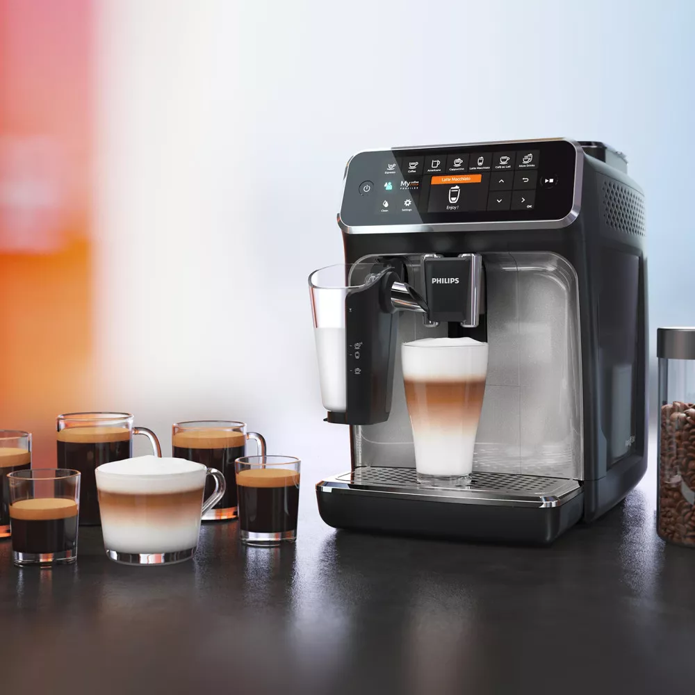 Espressor automat Philips 4300, 15 bar, 1500 W, 1.8 l, ra…