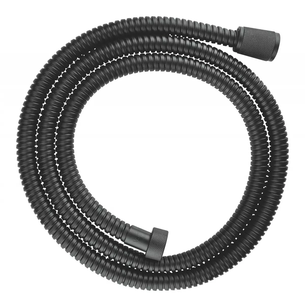 Furtun dus Grohe 28143KS1, RelexaFlex, metalic, universal, 1.5 m, mat, negru