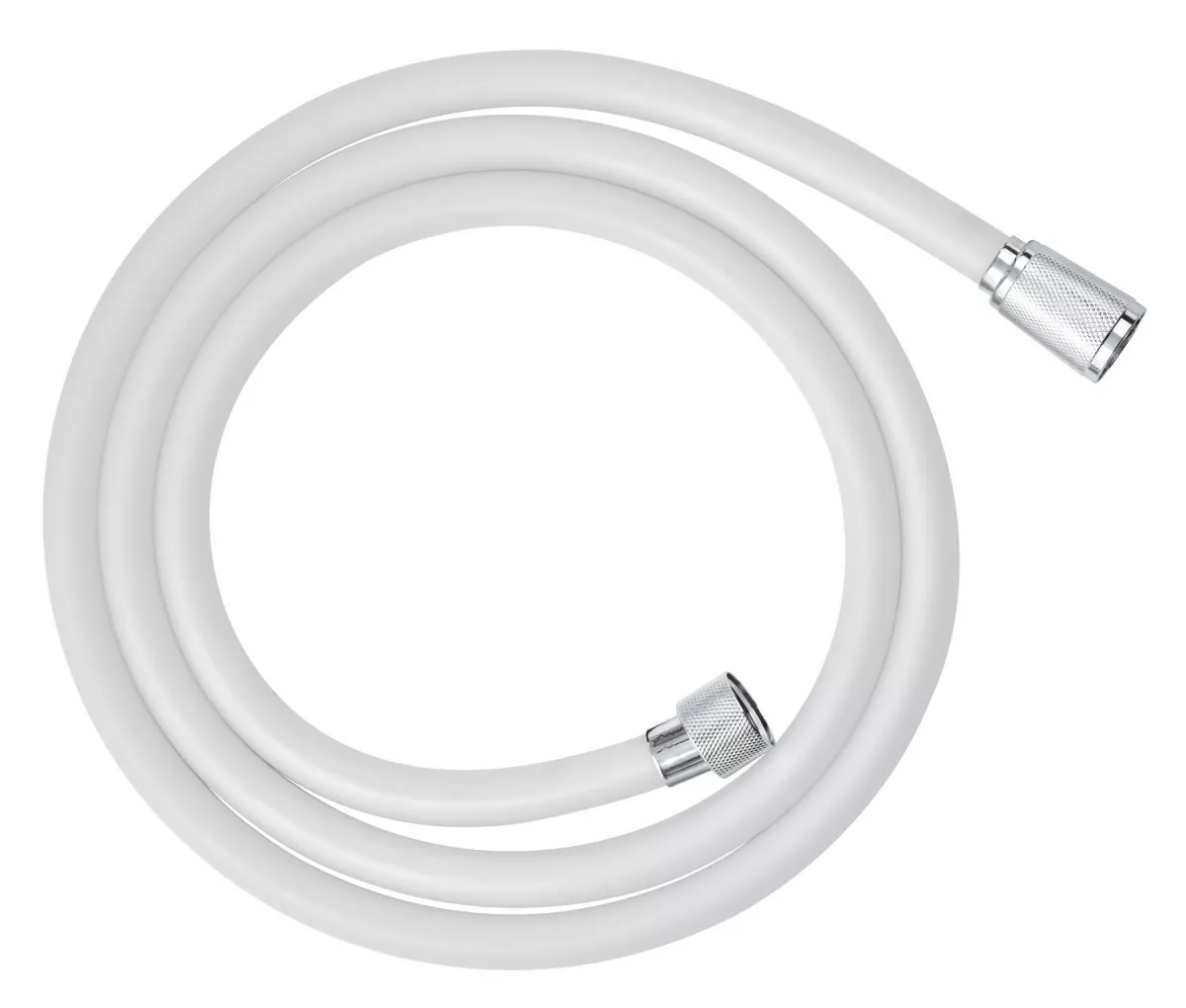 Furtun Grohe 107061LS00, SilverFlex, universal, 1.5 m, anti-rasucire, alb