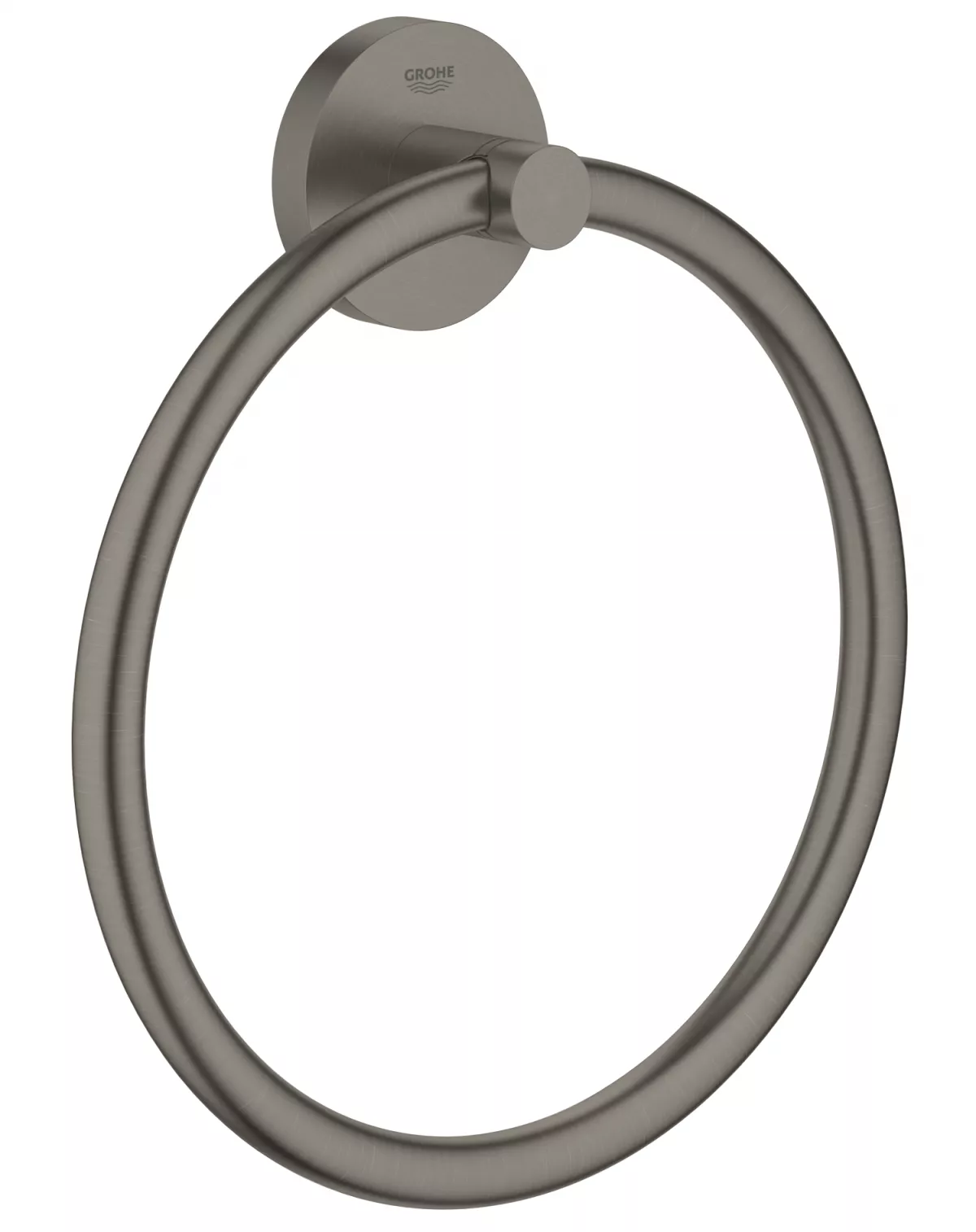 Inel prosop Grohe 40365AL1, Essentials, 180 mm, fixare ascunsa, mat, grafit