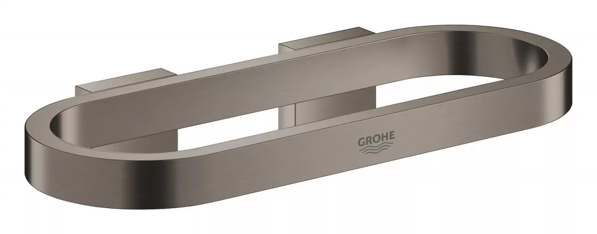 Inel prosop Grohe 41035AL0, Selection, 200 mm, pe perete, metal, mat, grafit