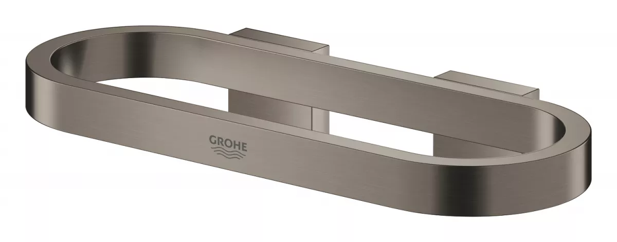Inel prosop Grohe 41035AL0, Selection, 200 mm, pe perete, metal, mat, grafit