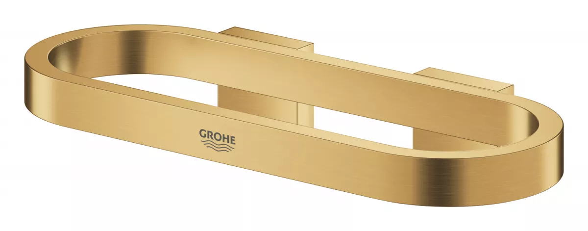 Inel prosop Grohe 41035GN0, Selection, 200 mm, pe perete, metal, mat, auriu