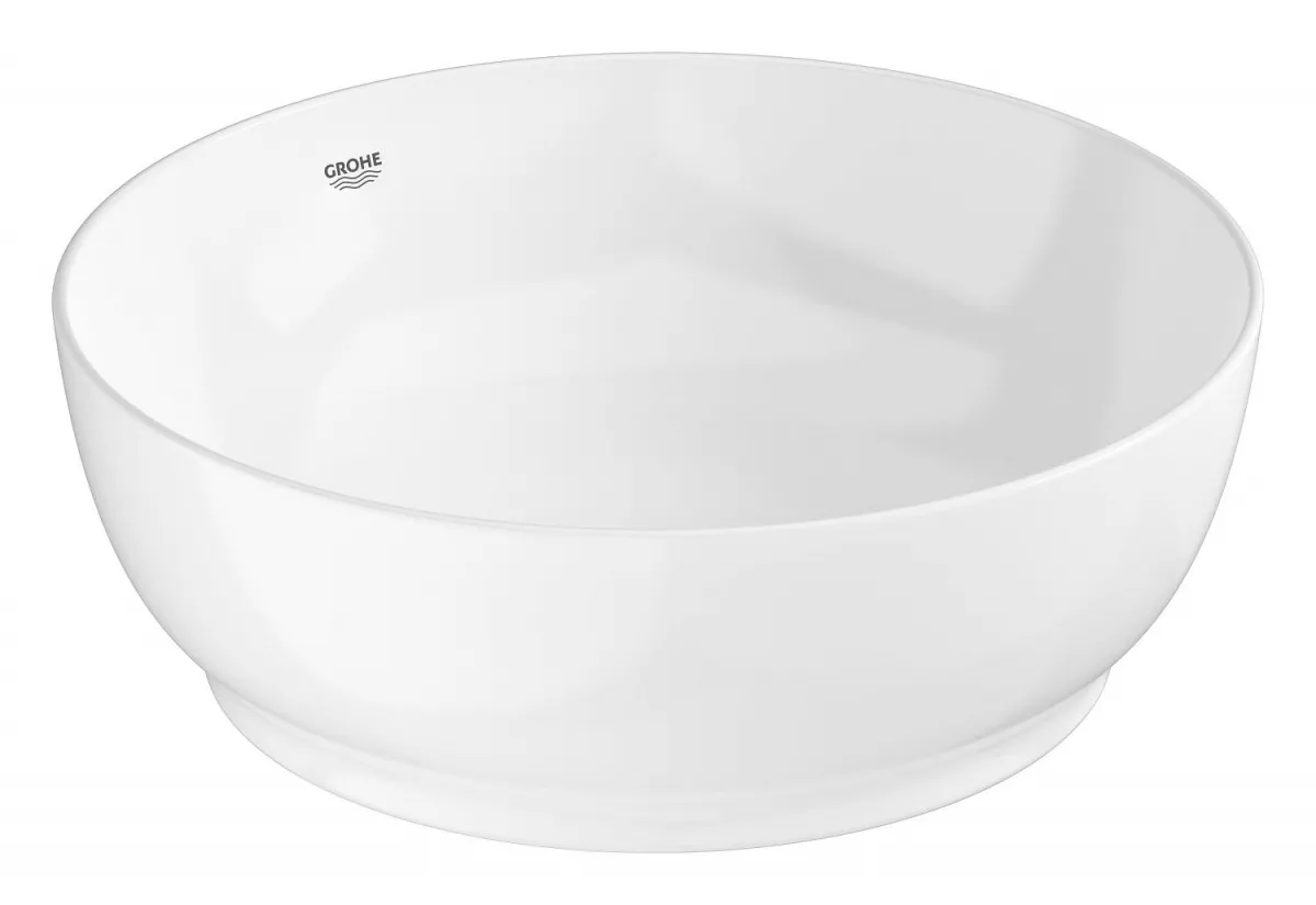 Lavoar Grohe 103538SH00, Essence, pe blat, 400 mm, fara preaplin, AquaCEramic, HyperClean, alb