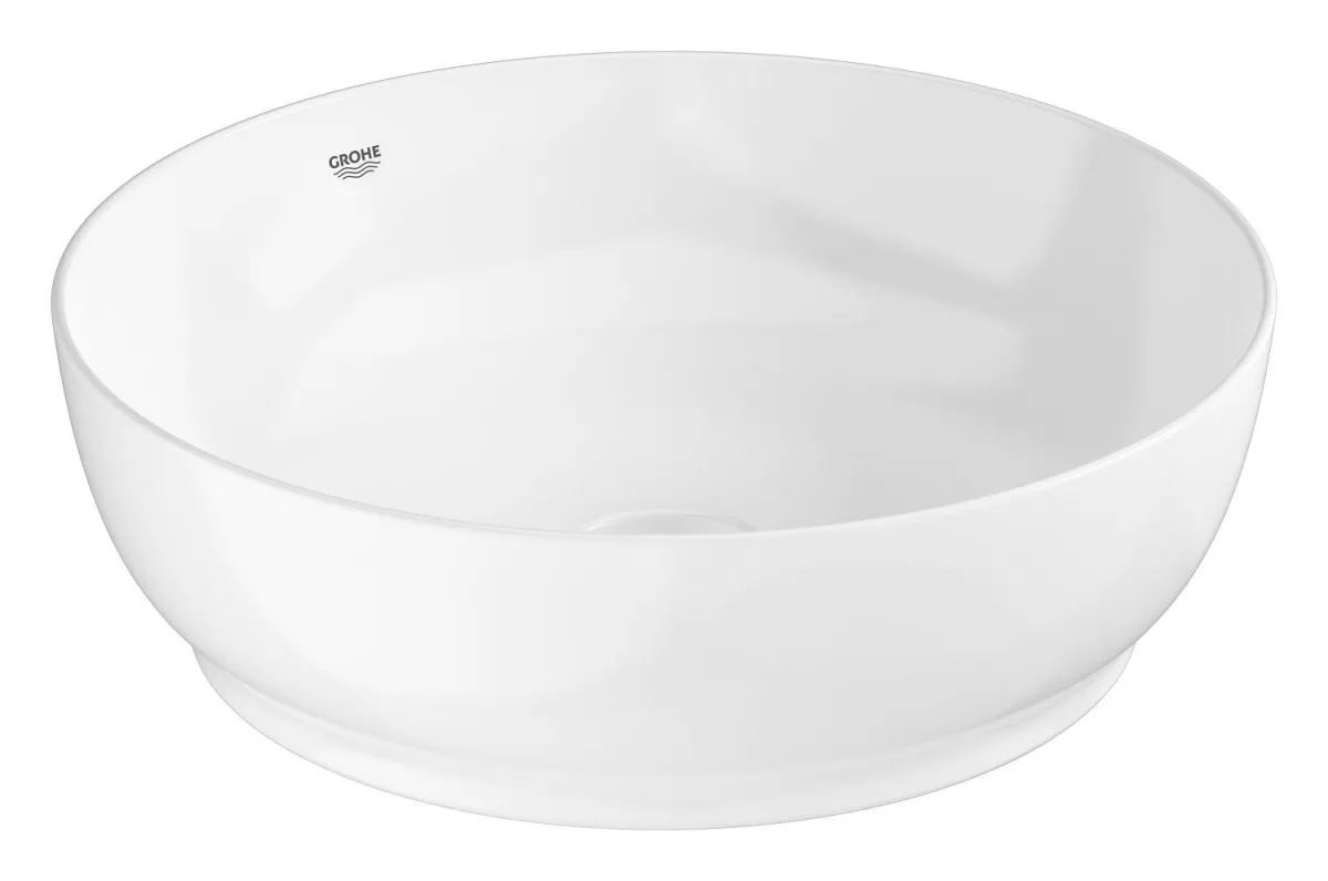 Lavoar Grohe 103560SH00, Essence, pe blat, 450 mm, fara preaplin, AquaCEramic, HyperClean, alb