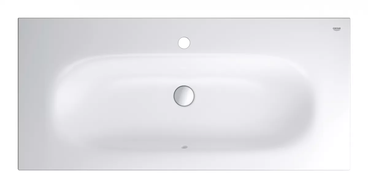 Lavoar Grohe 3956600H, Essence Vanity, montare pe perete/blat, 1000 x 460 mm, anti-aderent, anti-bacterian