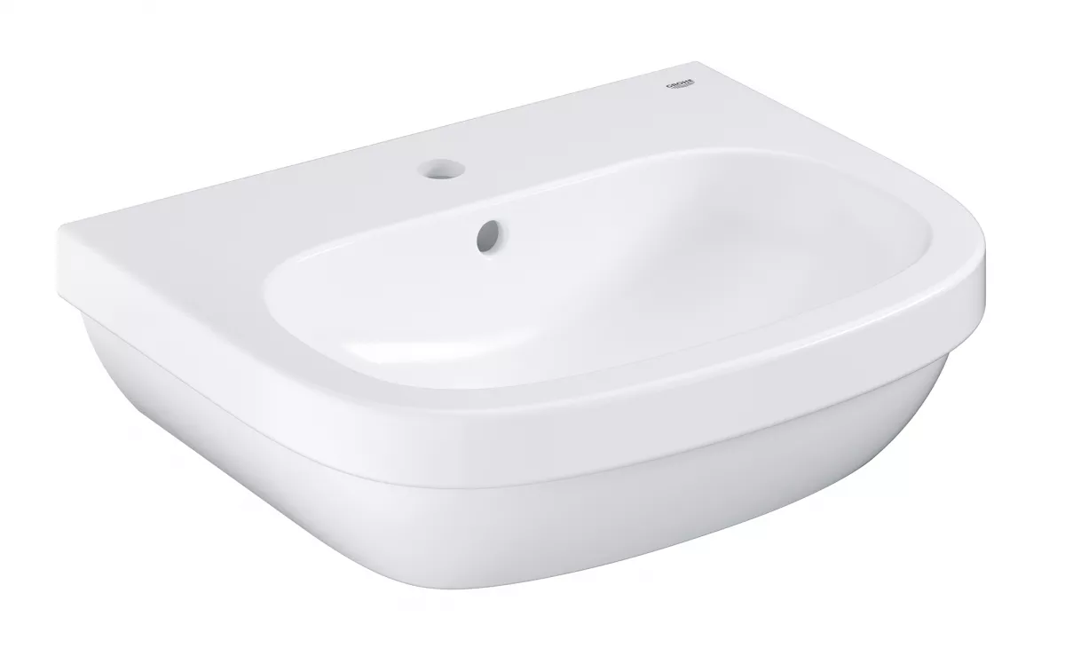 Cauti Lavoar Grohe Euro 39336000, montare perete, preaplin,
