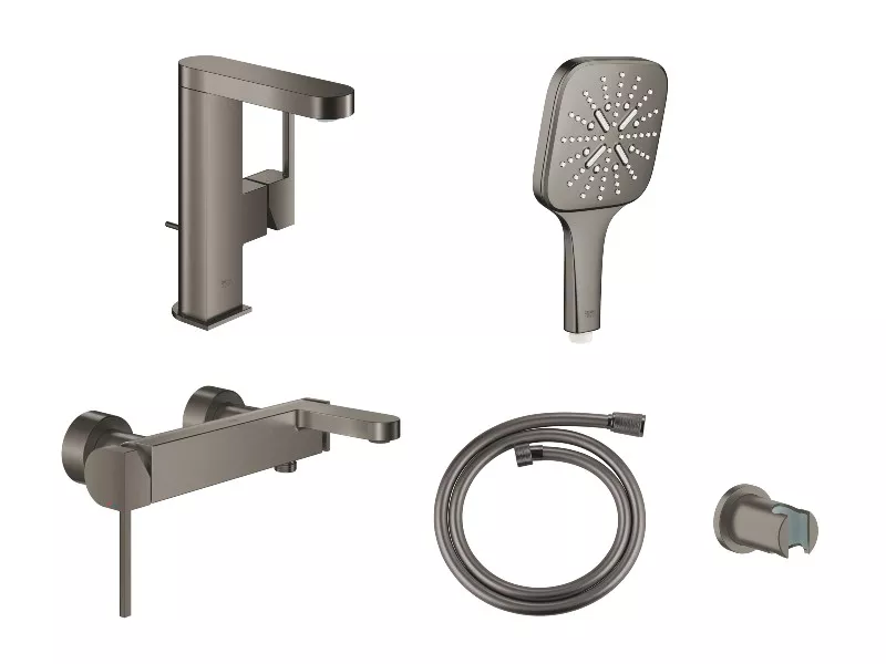 Pachet 3in1 cada Grohe Plus 33553AL3, baterie cada, lavoar,