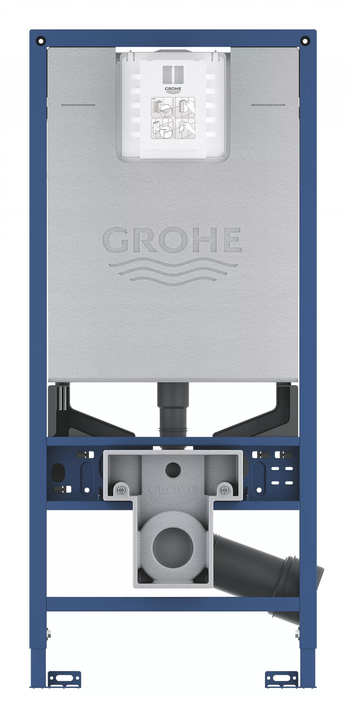 Pachet 3in1 cadru WC Grohe Rapid SLX 39596000, incastrat, a…
