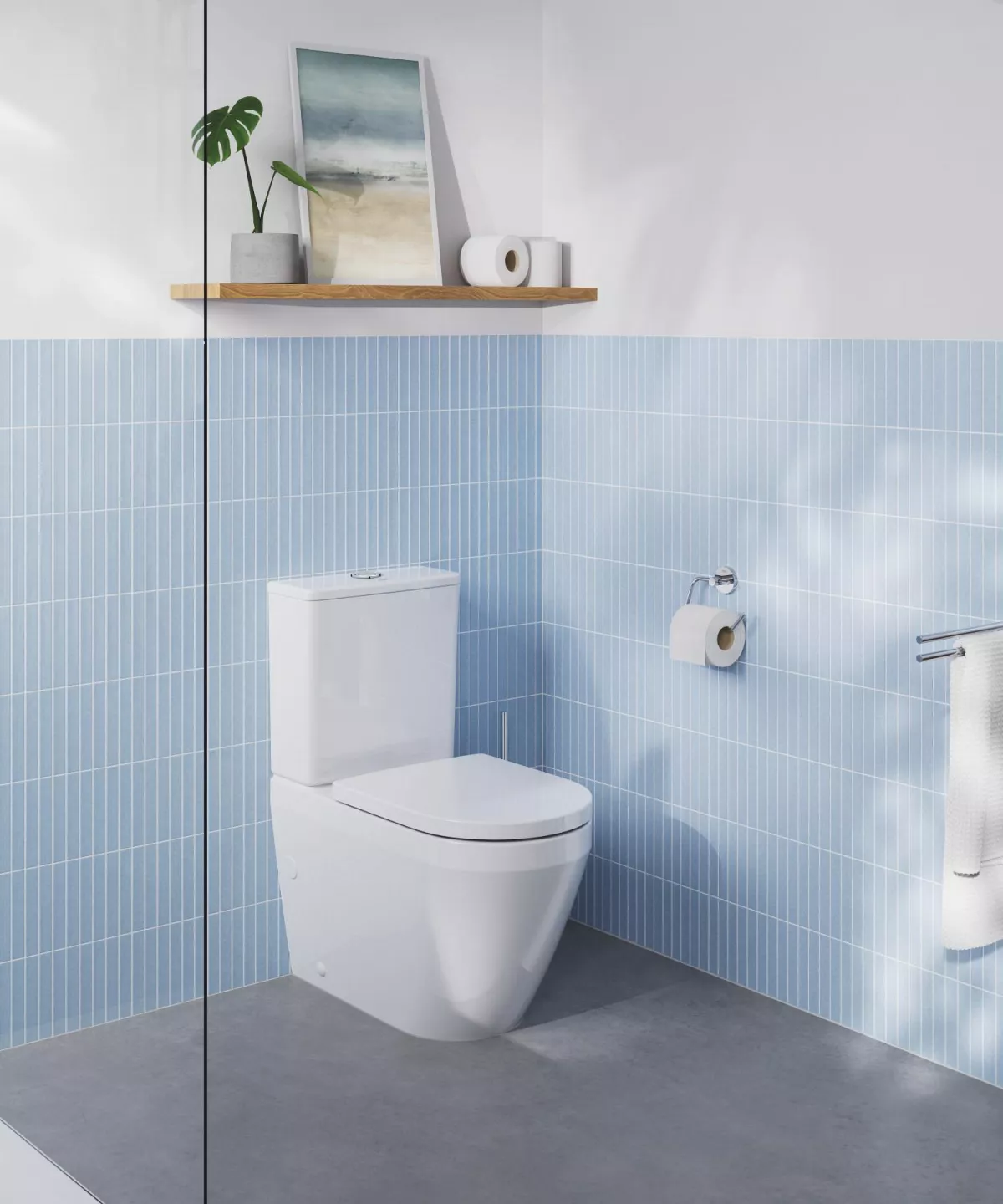 Pachet WC Grohe 102513SH00, Euro Ceramic, pe podea, Rimless, capac SoftClose, alb