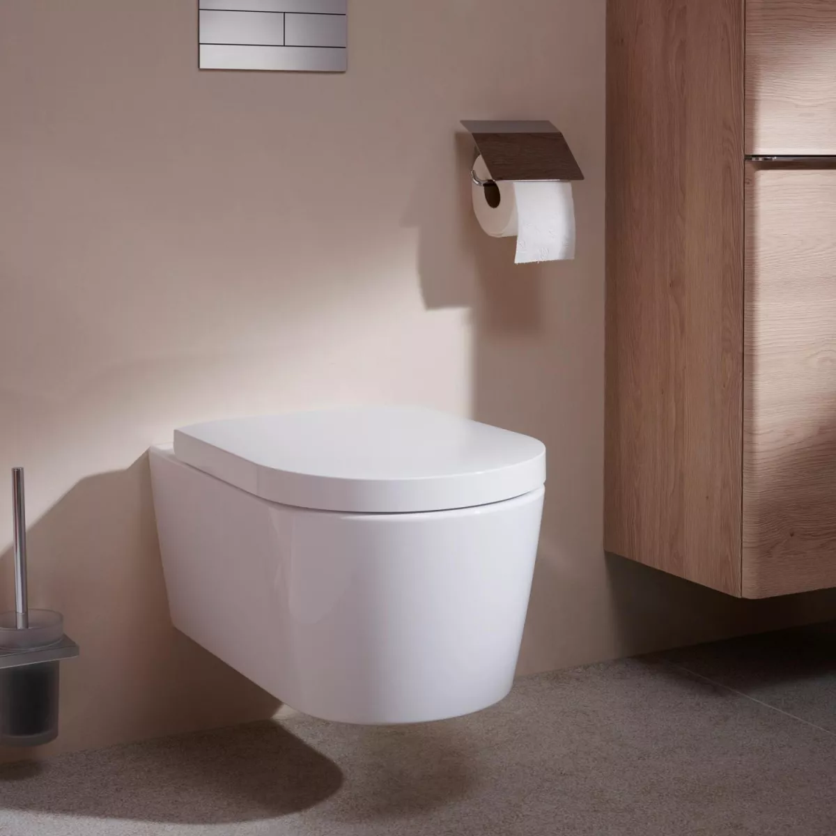 Pachet WC suspendat Hansgrohe EluPura S, Rimless, SoftClose,…