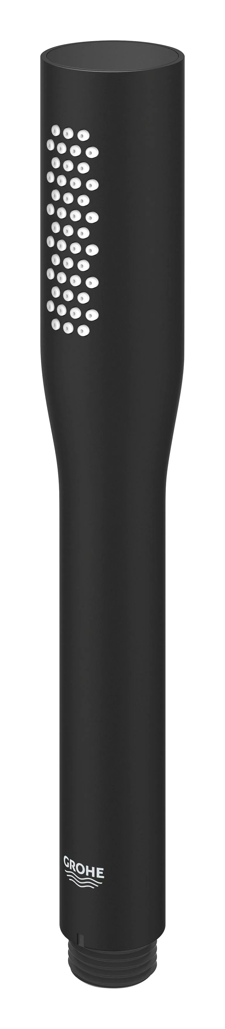 Para de dus Grohe 22126KF0, Euphoria Stick, 1/2'', universala, 1 pulverizare, anti-calcar, mat, negru