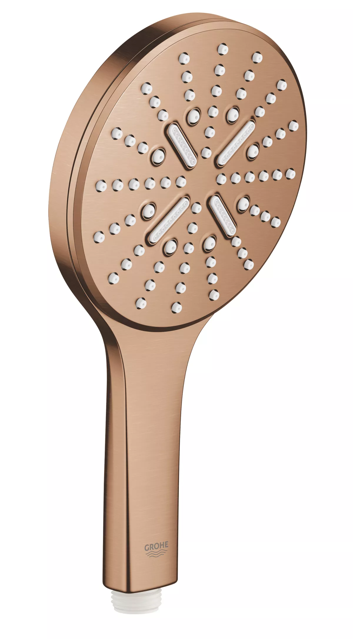Para de dus Grohe 26574DL0, Rainshower SmartActive 130, 1/2'', 3 funcii, mat, cupru