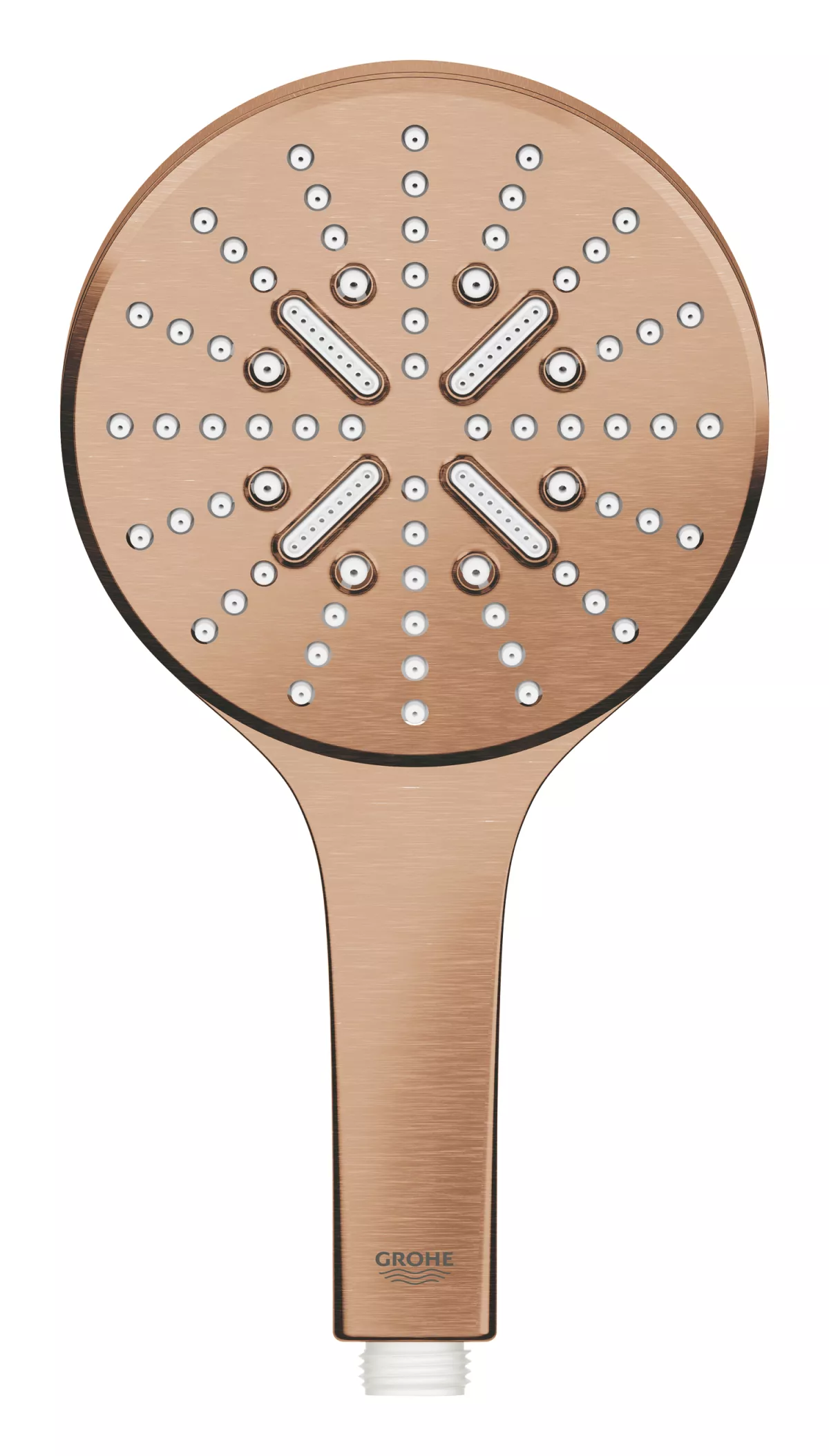 Para de dus Grohe 26574DL0, Rainshower SmartActive 130, 1/2'', 3 funcii, mat, cupru