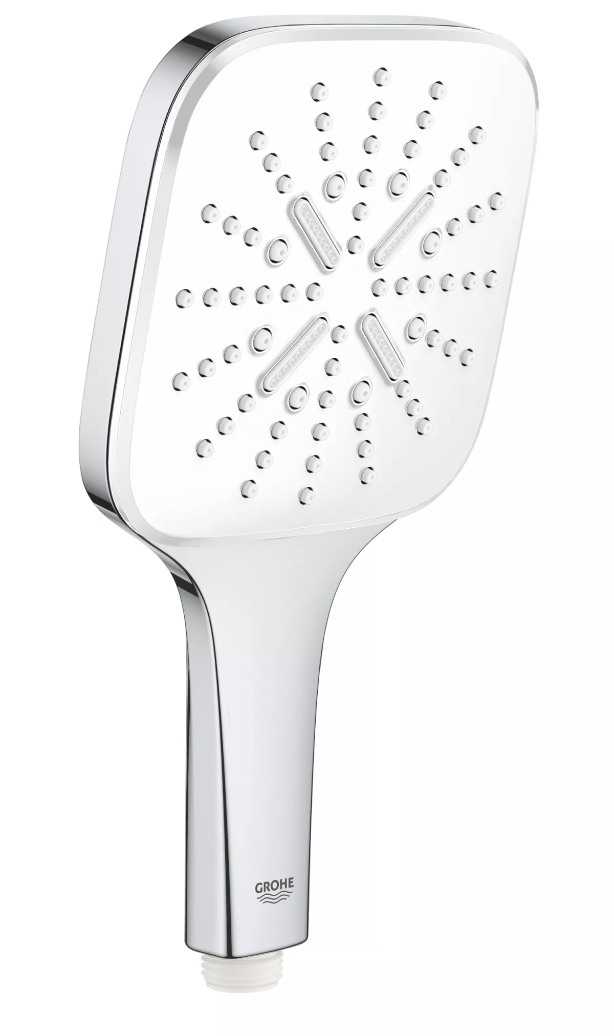 Para de dus Grohe 26551LS0, Rainshower SmartActive Cube 130, universala, 3 functii, crom/alb