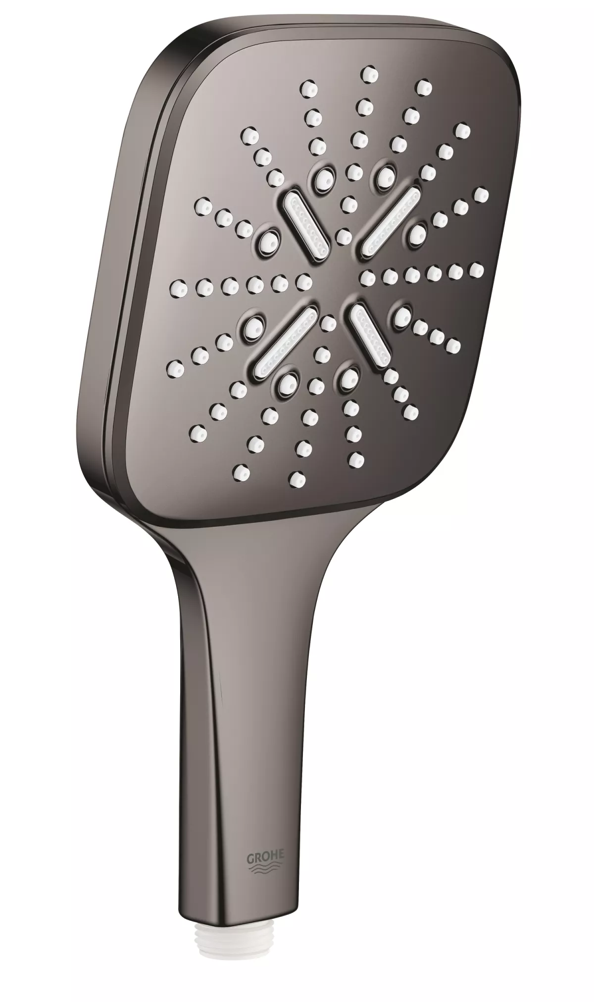 Para de dus Grohe 26582A00, Rainshower SmartActive Cube 130, 1/2'', 3 functii, lucios, grafit