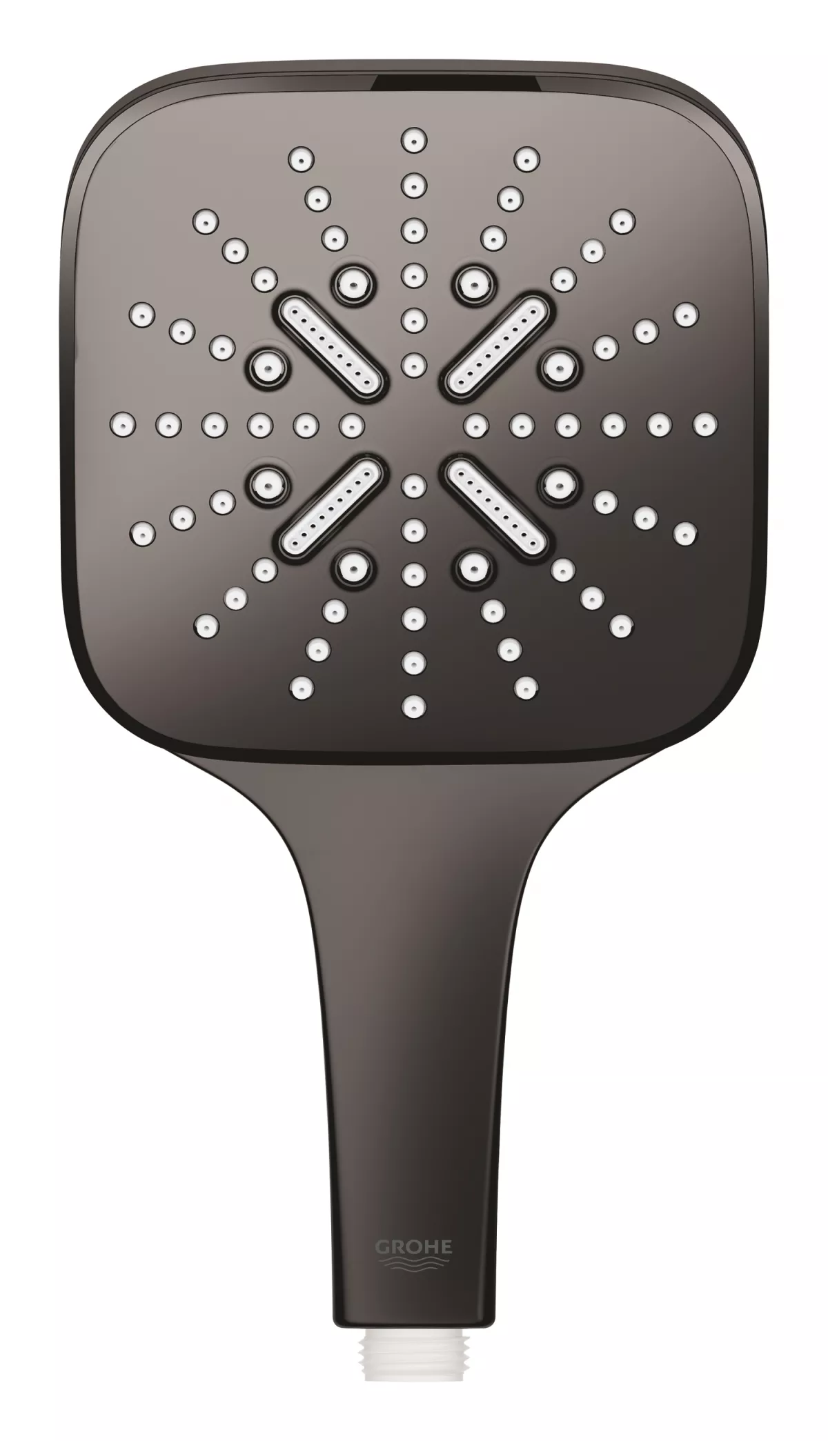 Para de dus Grohe 26582A00, Rainshower SmartActive Cube 130, 1/2'', 3 functii, lucios, grafit