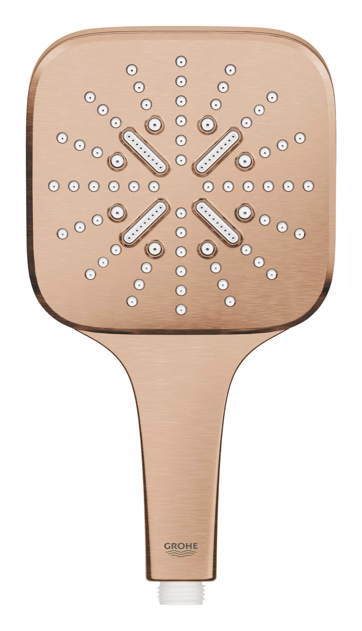Para de dus Grohe 26582DL0, SmartActive Cube 130, 1/2'', 3 functii, mat, cupru