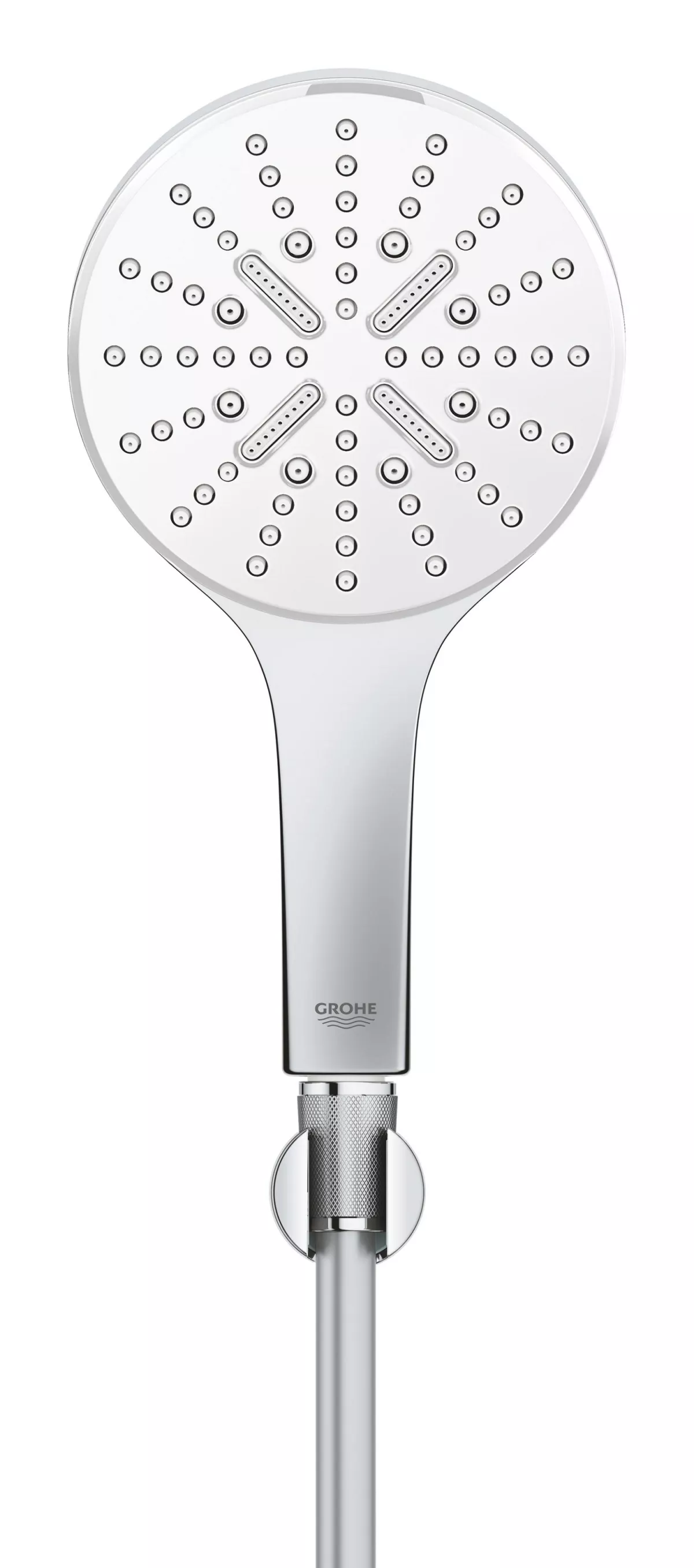 Para de dus Grohe 26581LS0, SmartActive, 130 mm, 3 functii, suport/furtun, crom