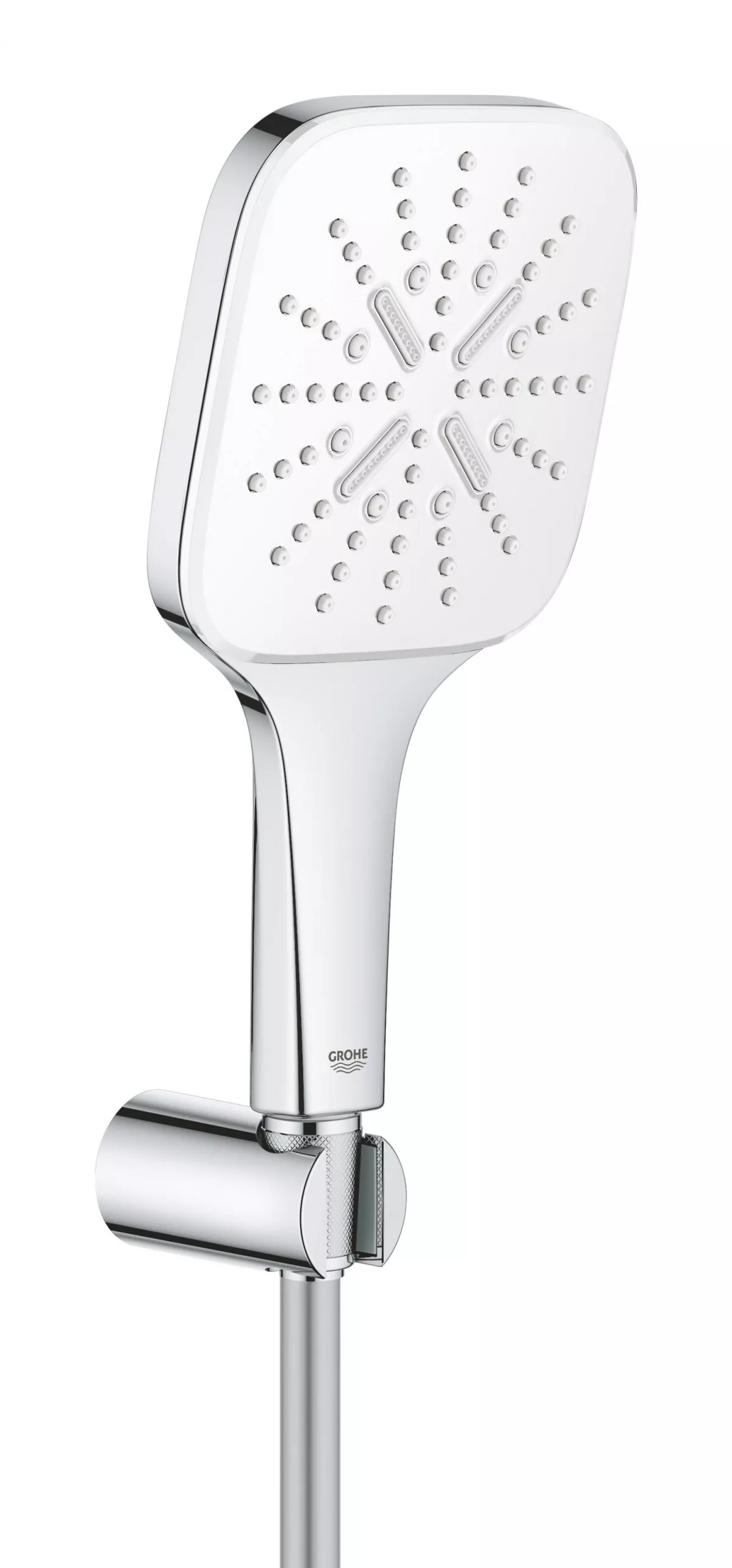 Para de dus Grohe 26589LS0, SmartActive, 130 mm, 3 functii, suport/furtun, crom