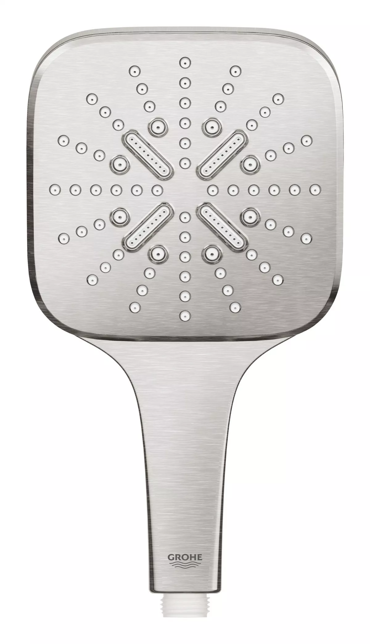 Para de dus Grohe 26582DC0, SmartActive Cube, 1/2'', 3 functii, 130 mm, mat, otel