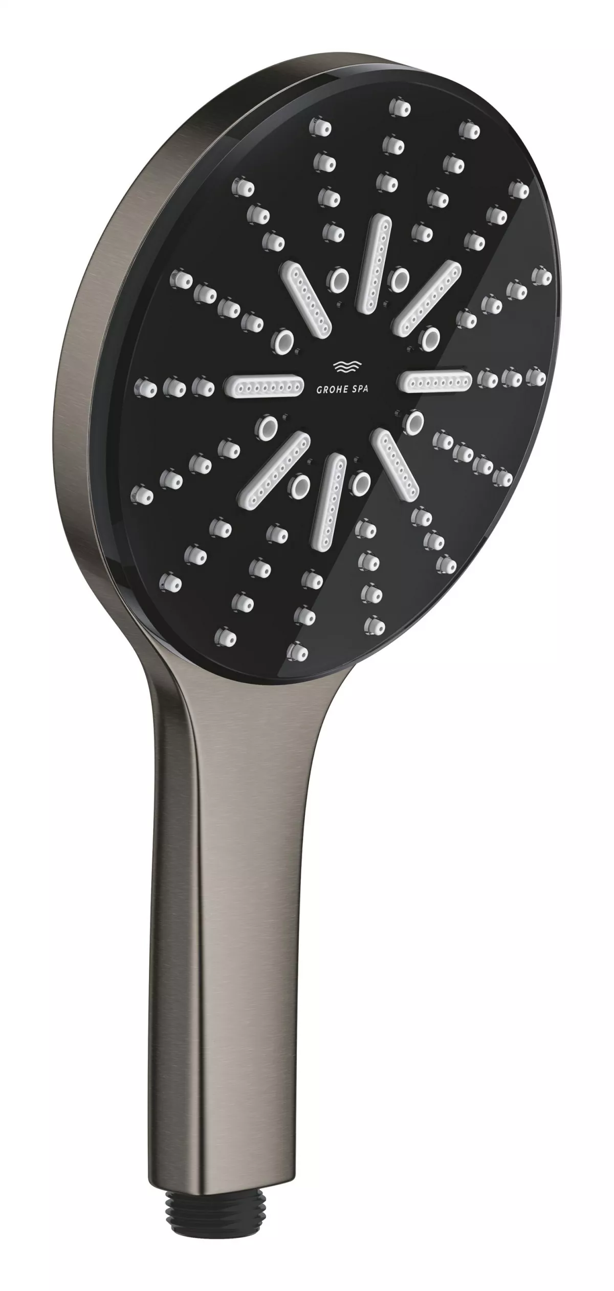 Para de dus Grohe 101676AL00, SPA AQUA, 130 mm, 3 functii, ABS/acril, mat, grafit