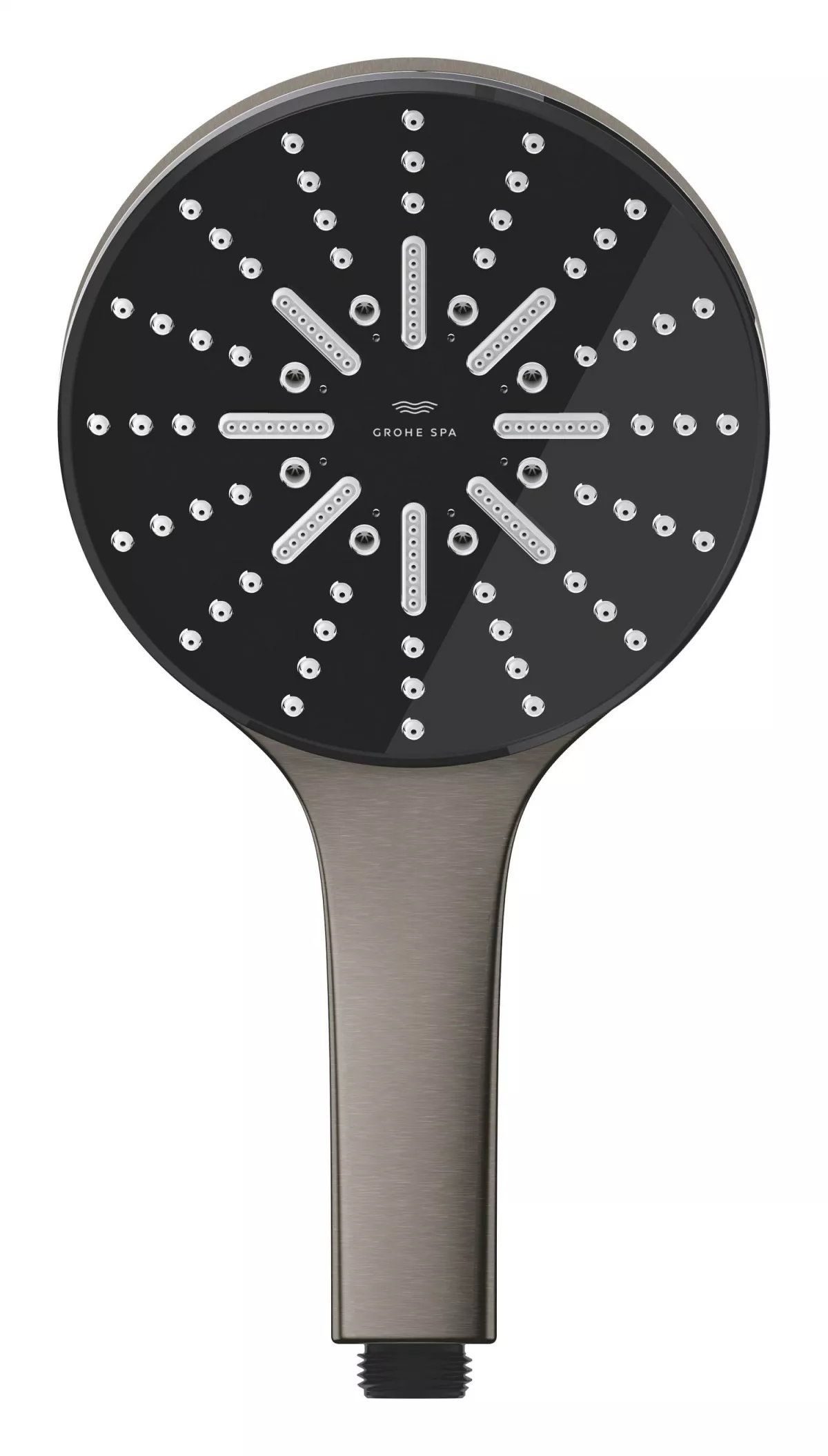 Para de dus Grohe 101676AL00, SPA AQUA, 130 mm, 3 functii, ABS/acril, mat, grafit