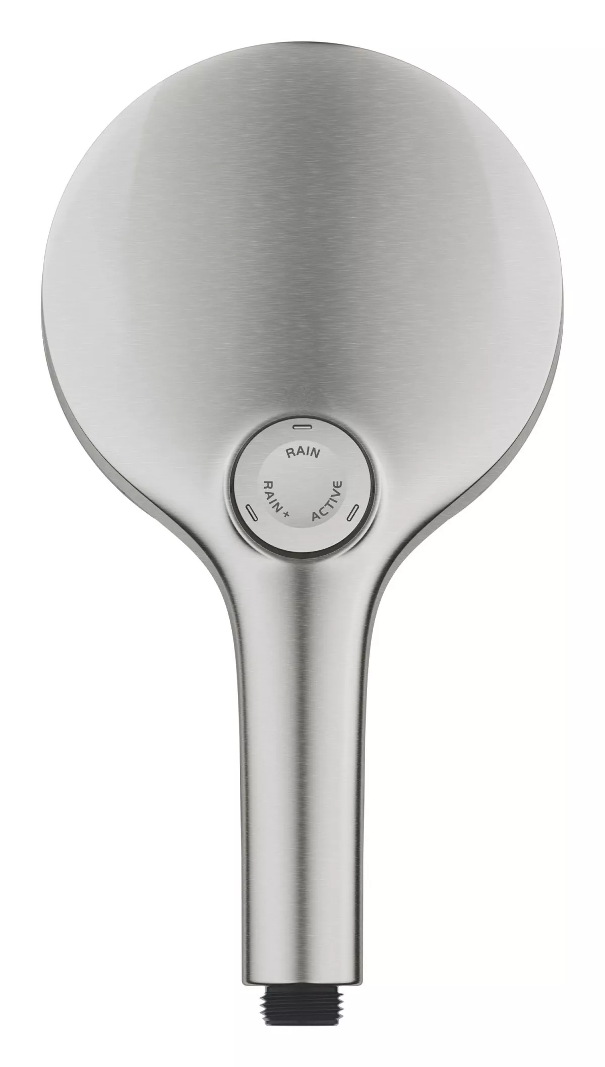 Para de dus Grohe 101676DC00, SPA AQUA, 130 mm, 3 functii, ABS/acril, mat, otel satinat