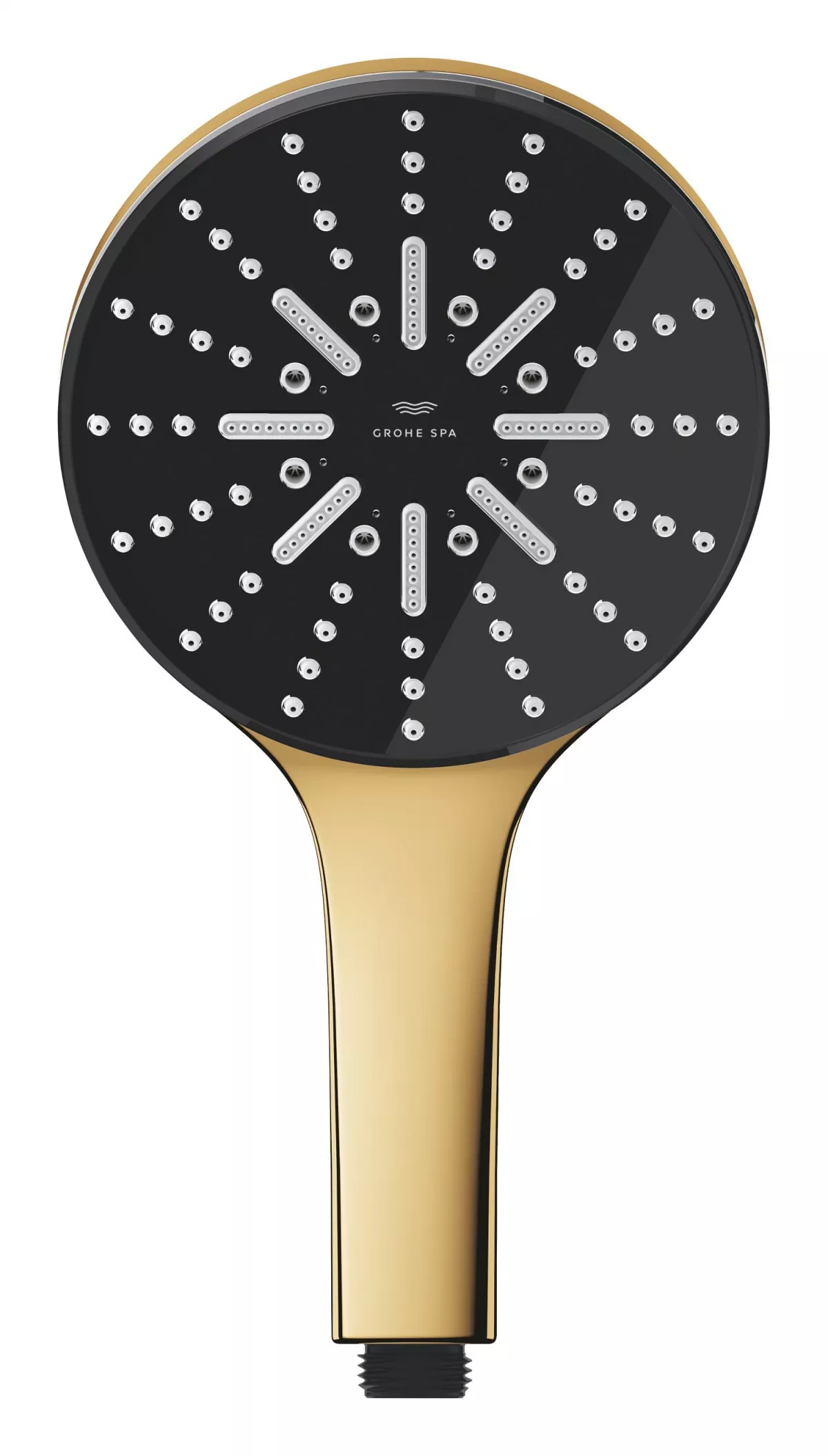 Para de dus Grohe 101676GL00, SPA AQUA, 130 mm, 3 functii, ABS/acril, lucios, auriu
