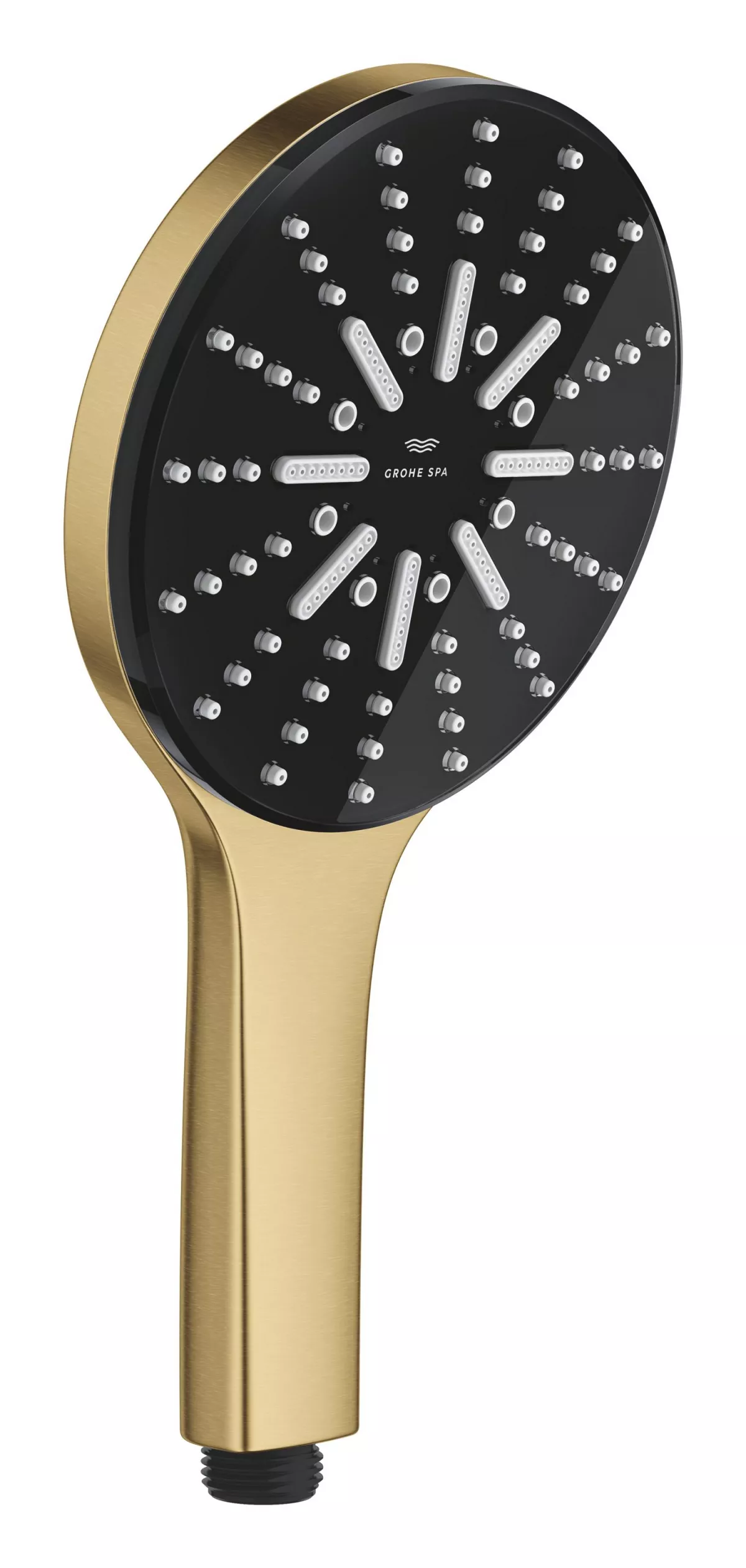 Para de dus Grohe 101676GN00, SPA AQUA, 130 mm, 3 functii, ABS/acril, mat, auriu