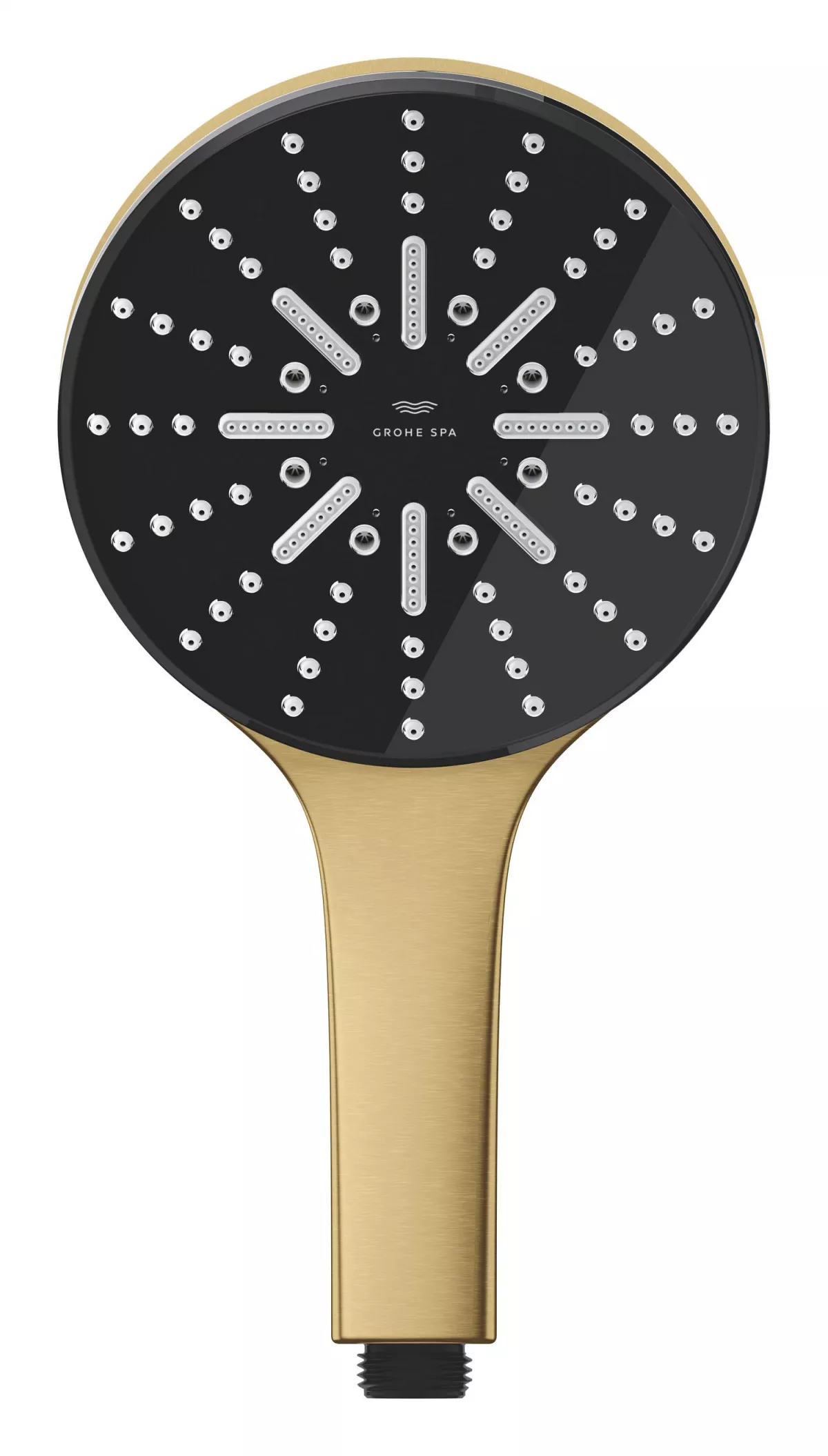 Para de dus Grohe 101676GN00, SPA AQUA, 130 mm, 3 functii, ABS/acril, mat, auriu