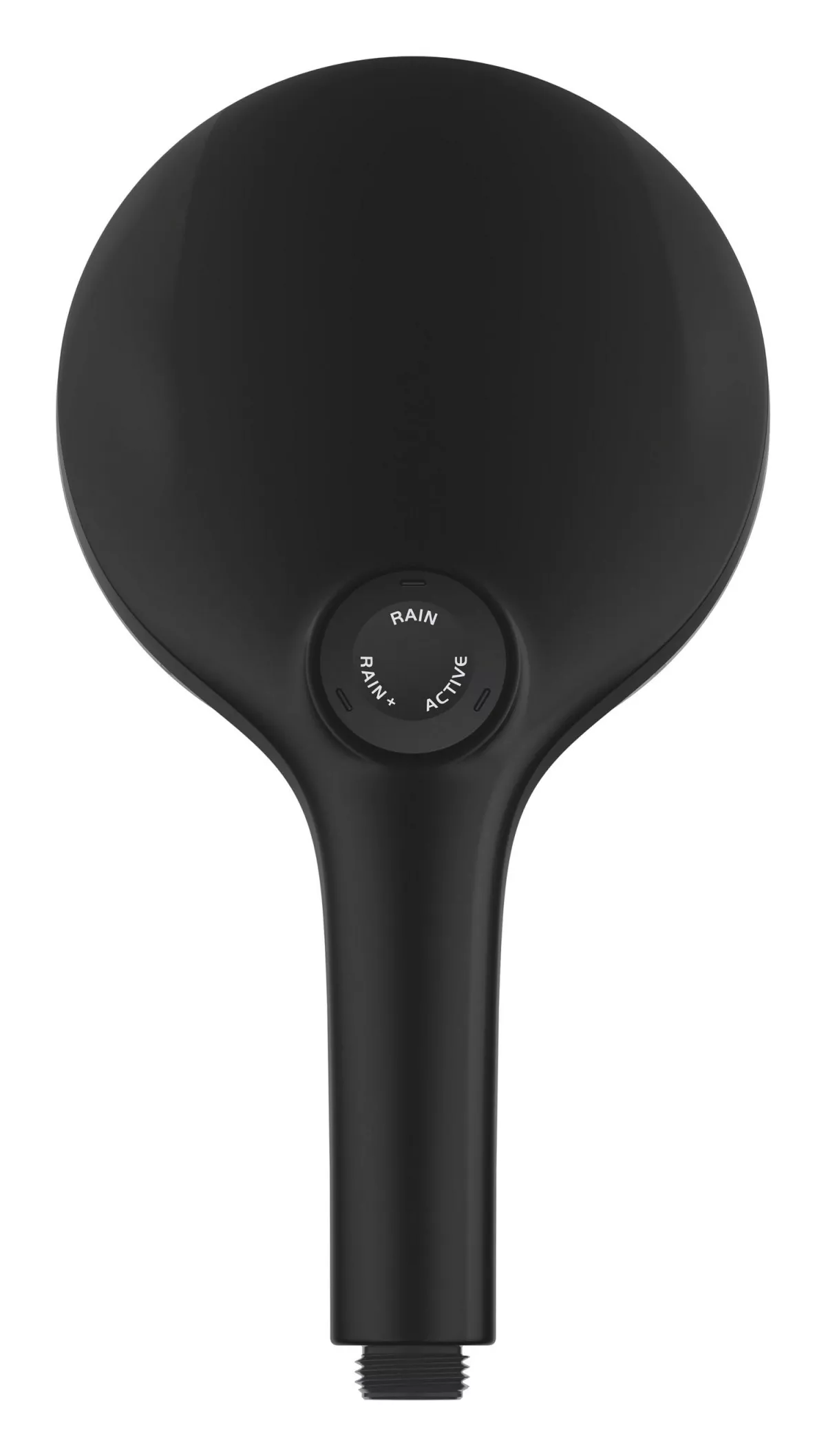 Para de dus Grohe 101676KF00, SPA AQUA, 130 mm, 3 functii, ABS/acril, mat, negru