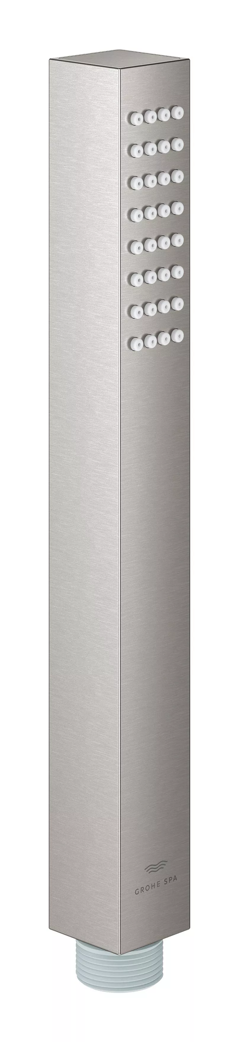 Para de dus Grohe 26885DC0, SPA AQUA Cube, 1 functie, metal, mat, otel satinat