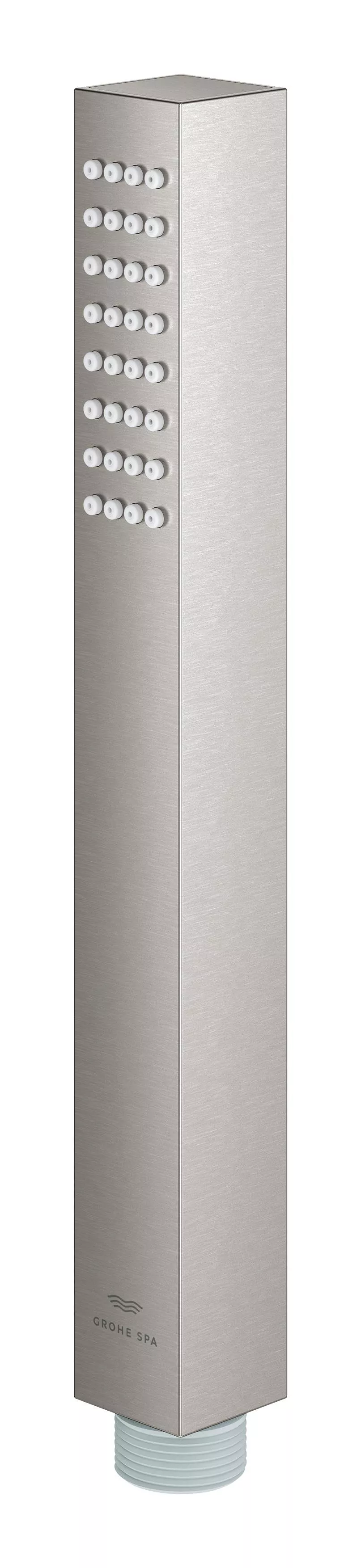 Para de dus Grohe 26885DC0, SPA AQUA Cube, 1 functie, metal, mat, otel satinat