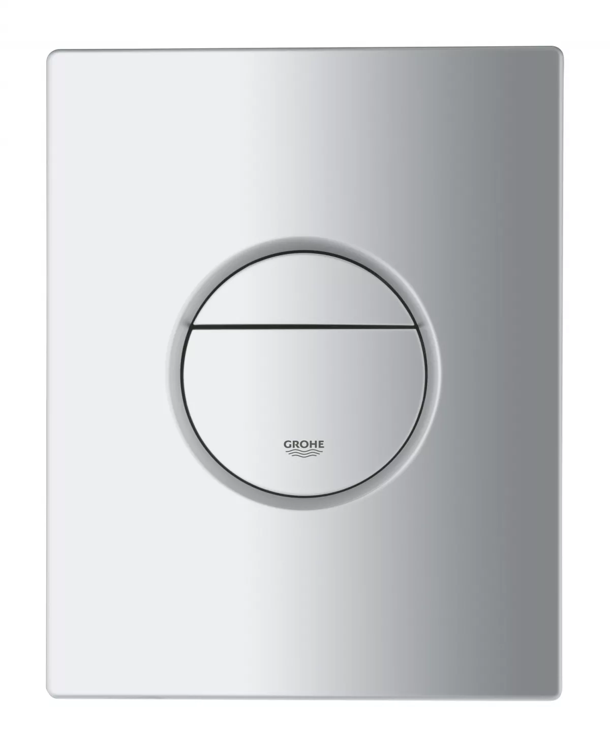 Placa de actionare WC Grohe 38765P00, Nova Cosmopolitan, dubla spalare, reversibila, 156 x 197 mm, mat, crom