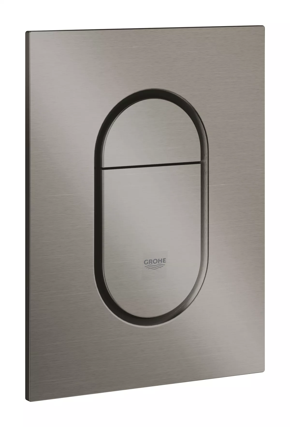 Clapeta WC Grohe 37624AL0, Arena Cosmopolitan, S, dubla, 130 x 172 mm, verticala, mat, grafit