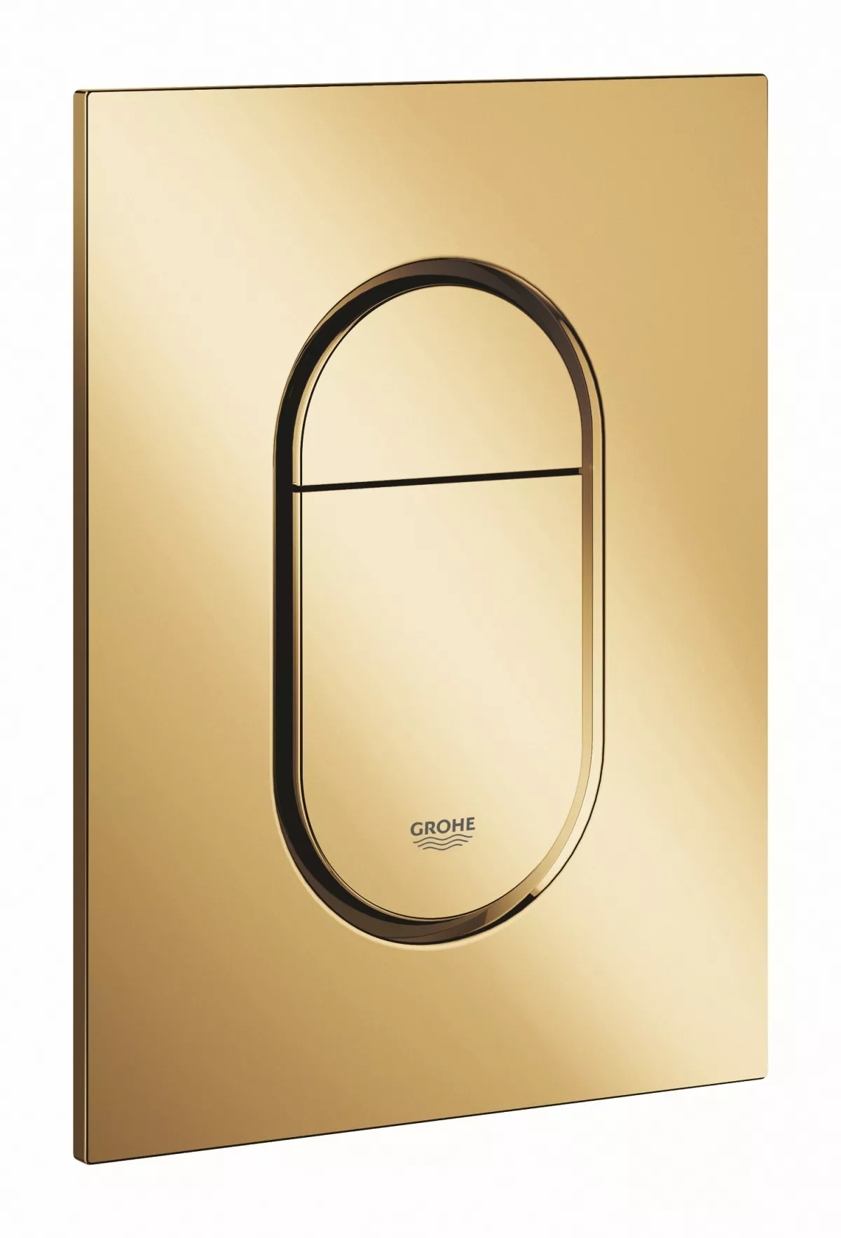 Clapeta WC Grohe 37624GL0, Arena Cosmopolitan, S, dubla, 130 x 172 mm, verticala, lucios, auriu