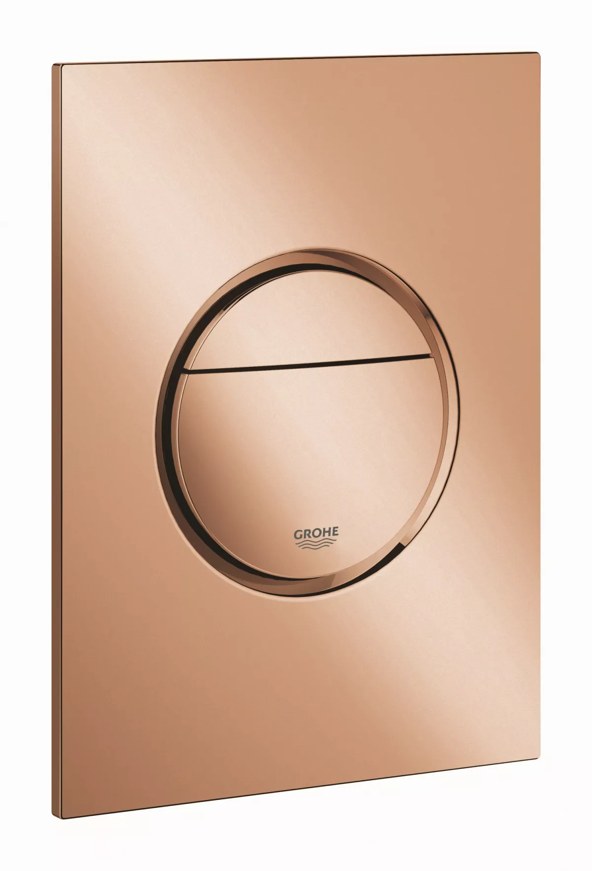 Clapeta WC Grohe 37601DA0, Nova Cosmo, S, dubla, 130 x 172 mm, verticala, lucios, cupru