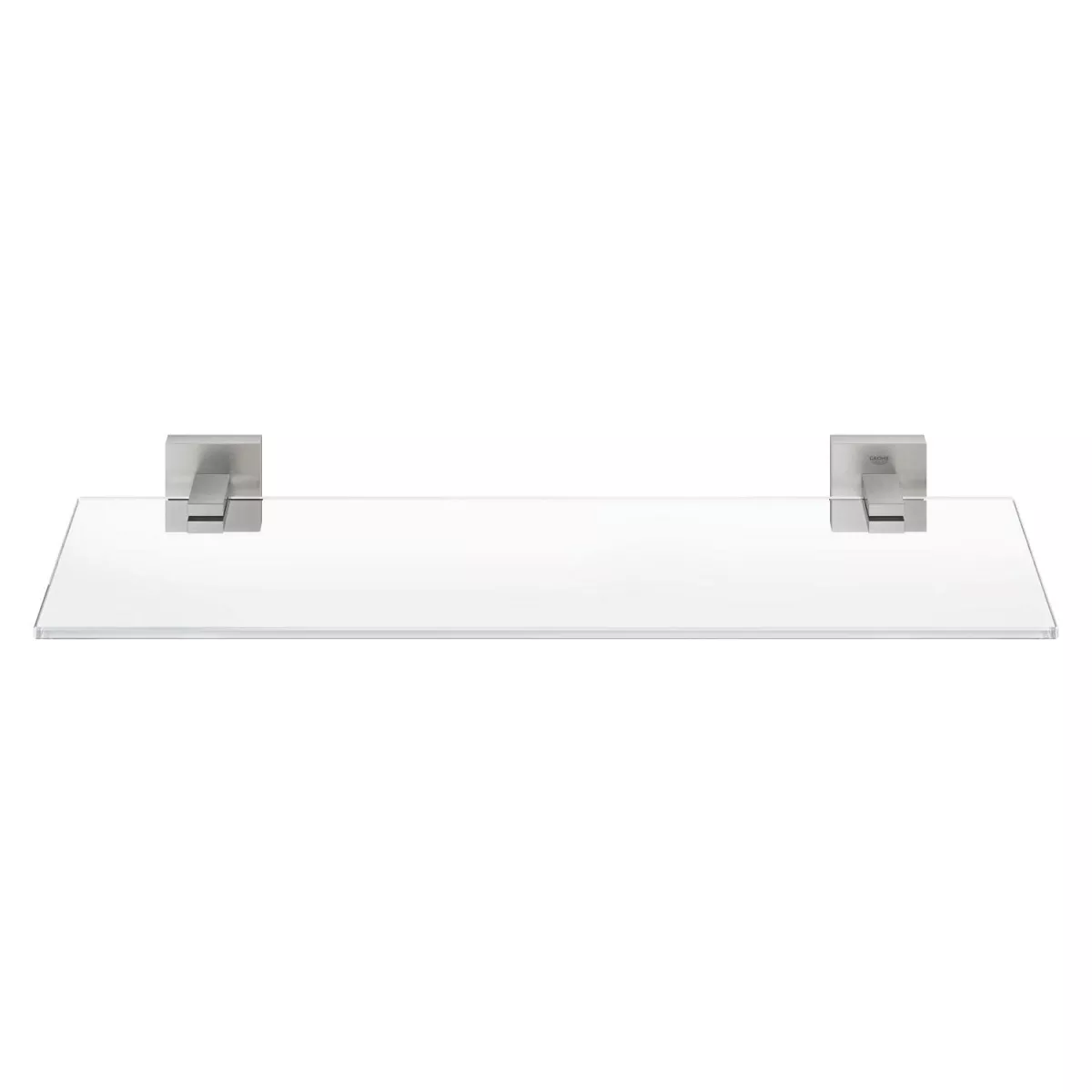 Raft Grohe 41109DC0, Start Cube, pe perete, 530 mm, metal/sticla, mat, otel satinat
