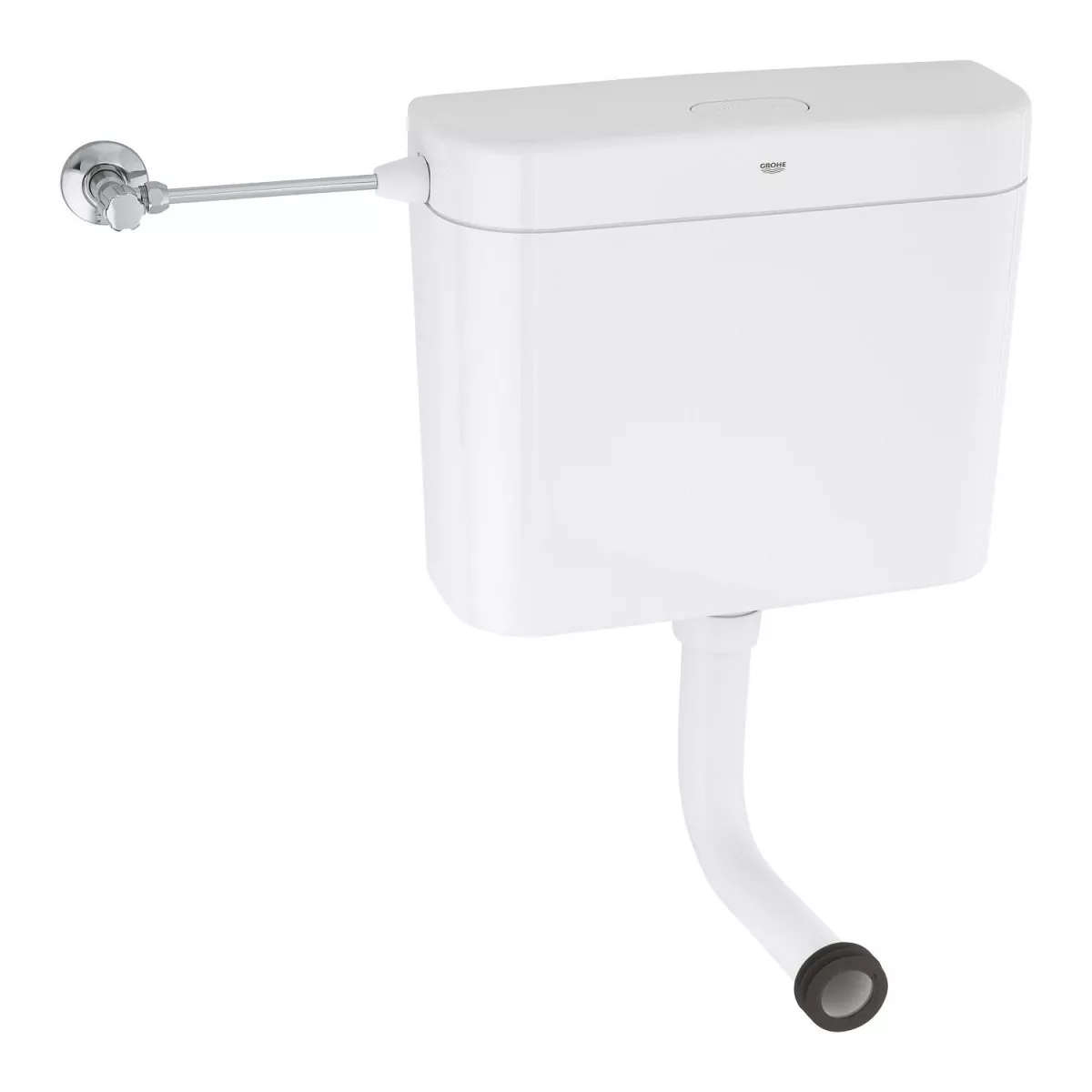 Rezervor WC podea Grohe 37355SH0, pe perete, universal, valva, plastic, alb