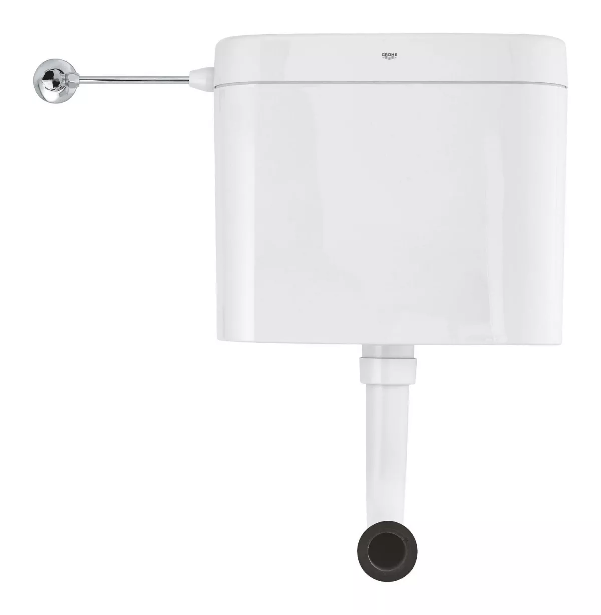 Rezervor WC podea Grohe 37355SH0, pe perete, universal, valva, plastic, alb