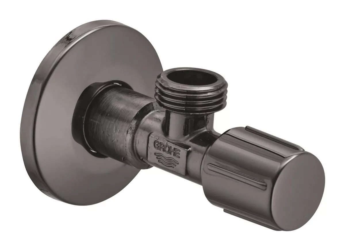 Robinet coltar Grohe 22041A00, 1/2'' x 1/2'', neutru, lucios, grafit