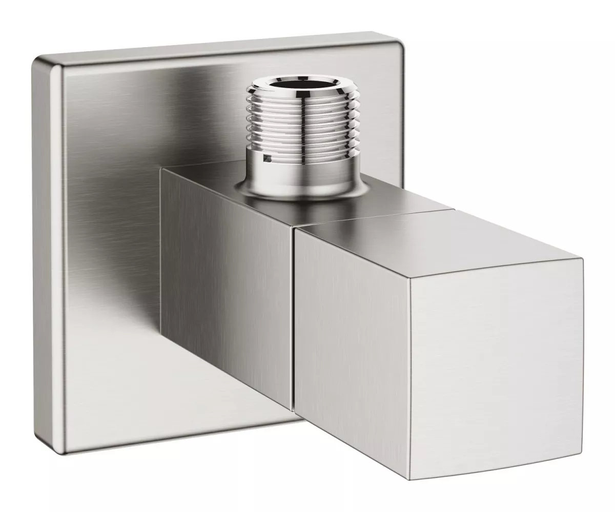 Robinet coltar Grohe 22012DC0, 1/2'' x 3/8'', metal, mat, otel satinat