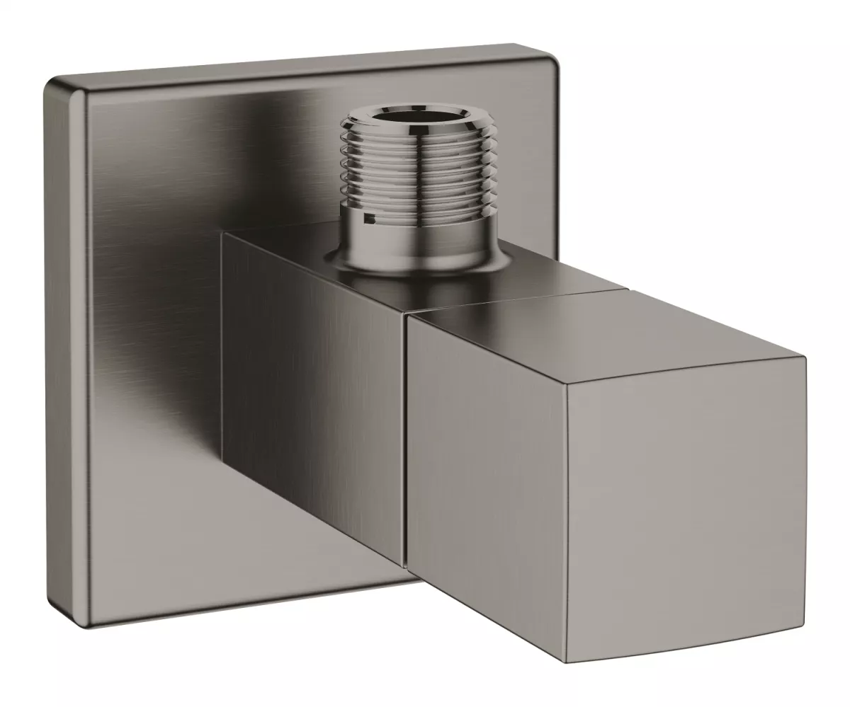 Robinet cu ventil Grohe 22012AL0, Eurocube, 1/2'' x 3/8'', fara marcaj, mat, grafit