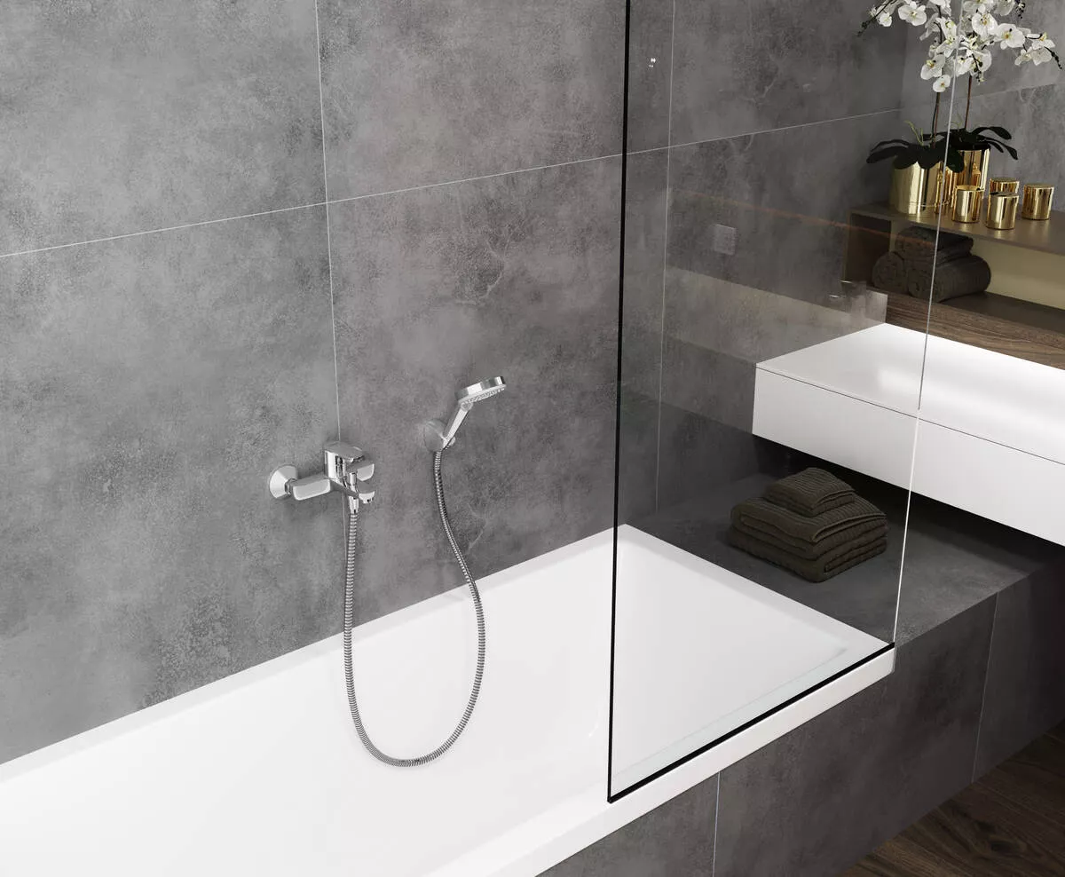 Set 3in1 cada Hansgrohe Vernis Blend, baterie lavoar XL, …