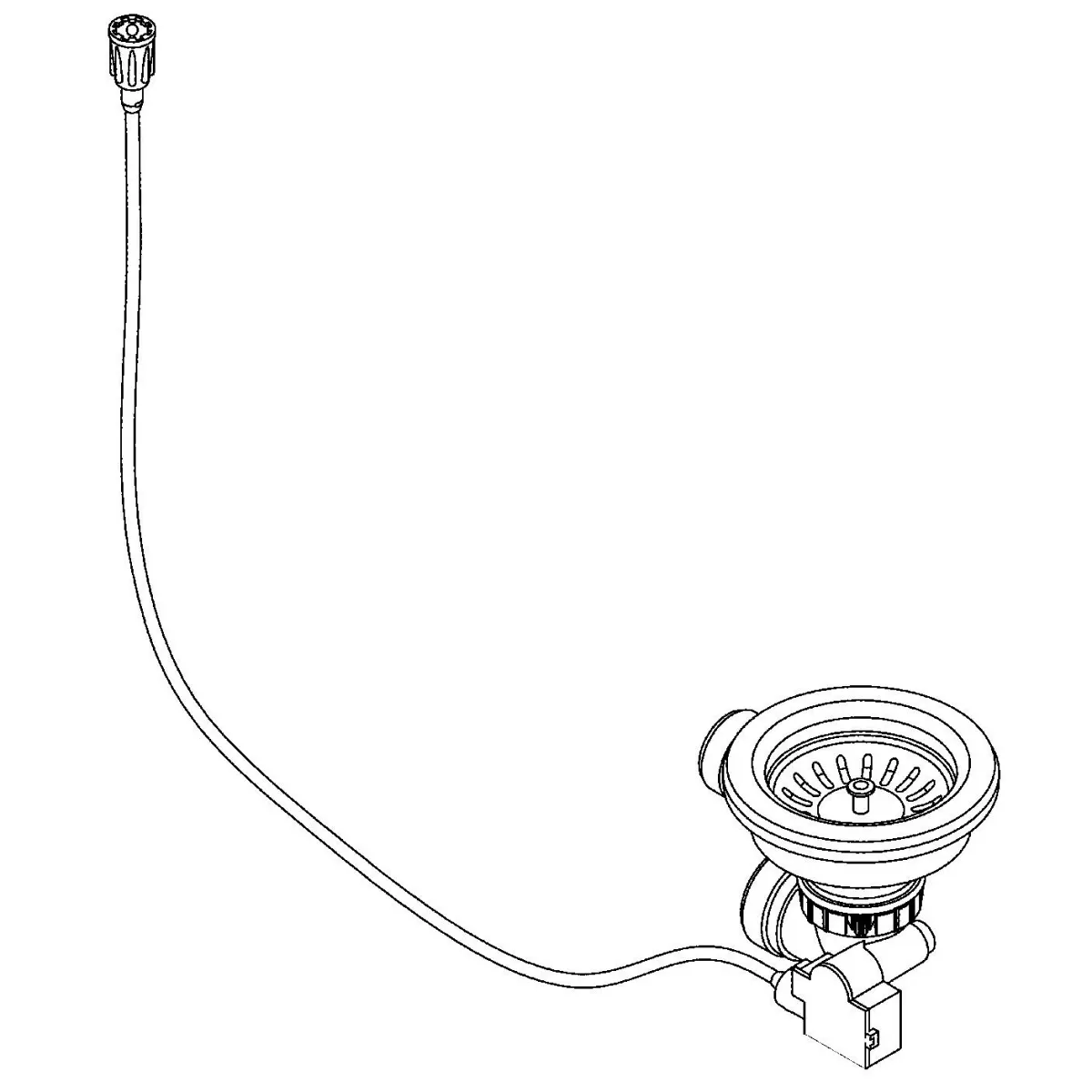 Sifon chiuveta bucatarie Grohe 42588SD1, sita, otel, crom