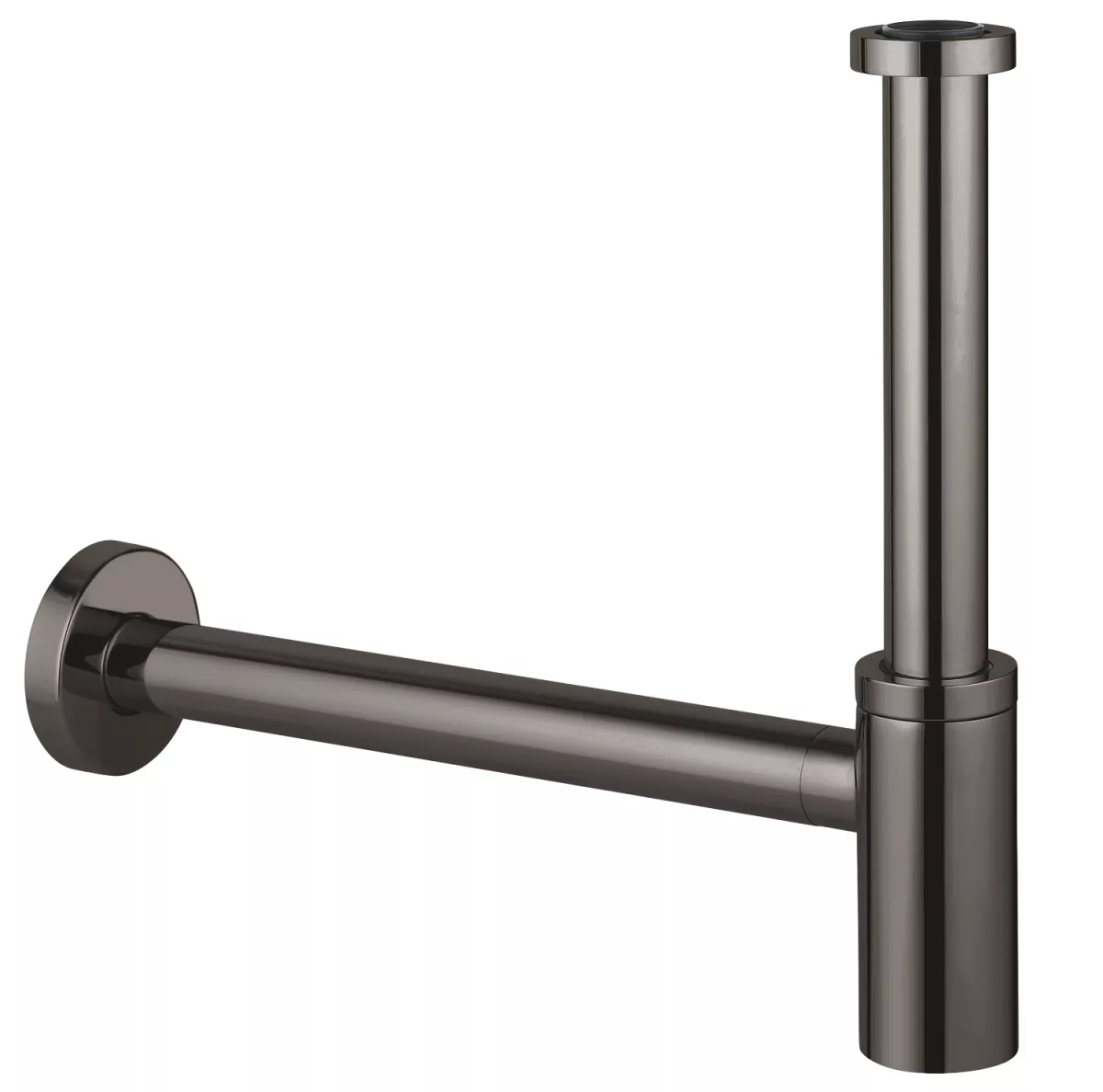 Sifon lavoar Grohe 28912A00, 1 1/4'', alama, sild glisant, curatare, lucios, grafit