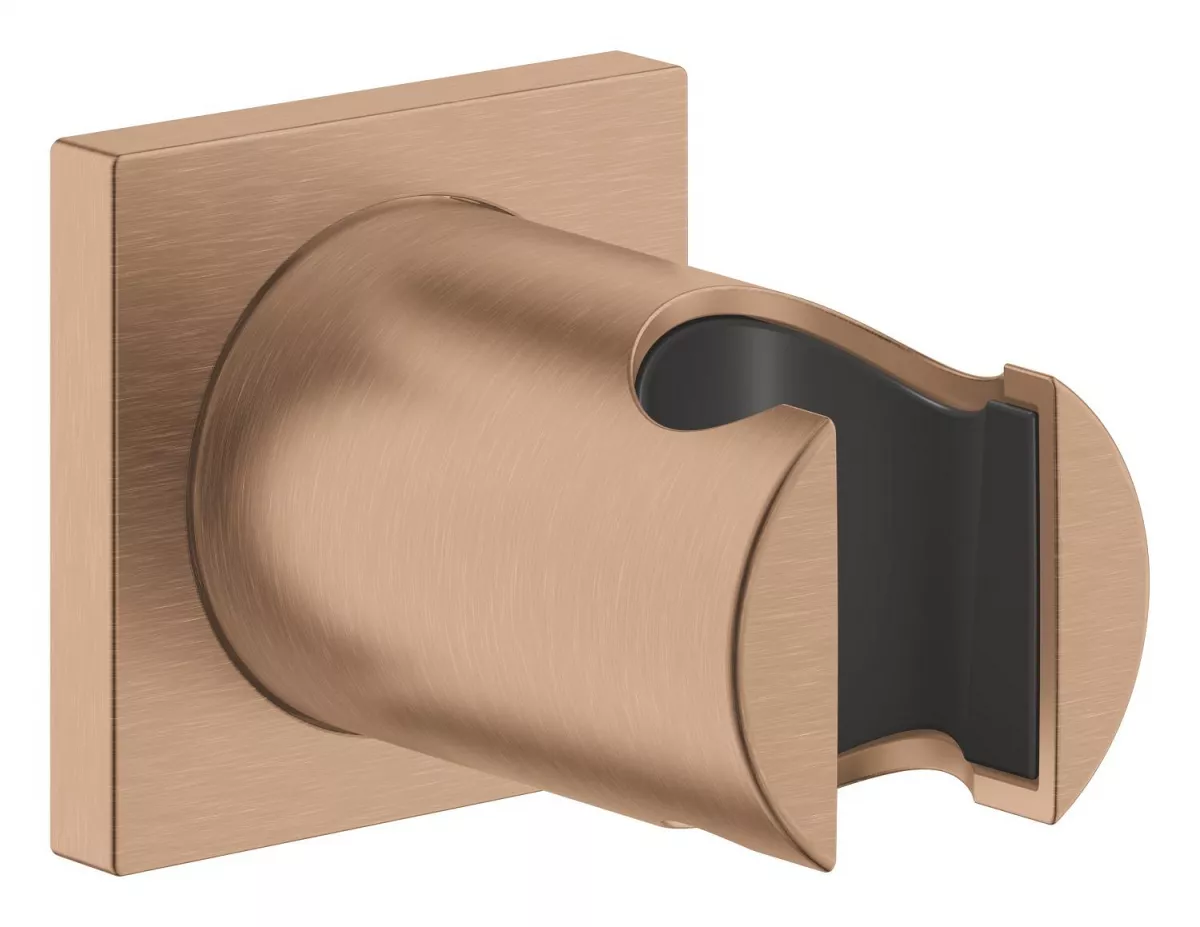 Suport para dus Grohe 27075DL0, Rainshower, pe perete, universal, mat, cupru